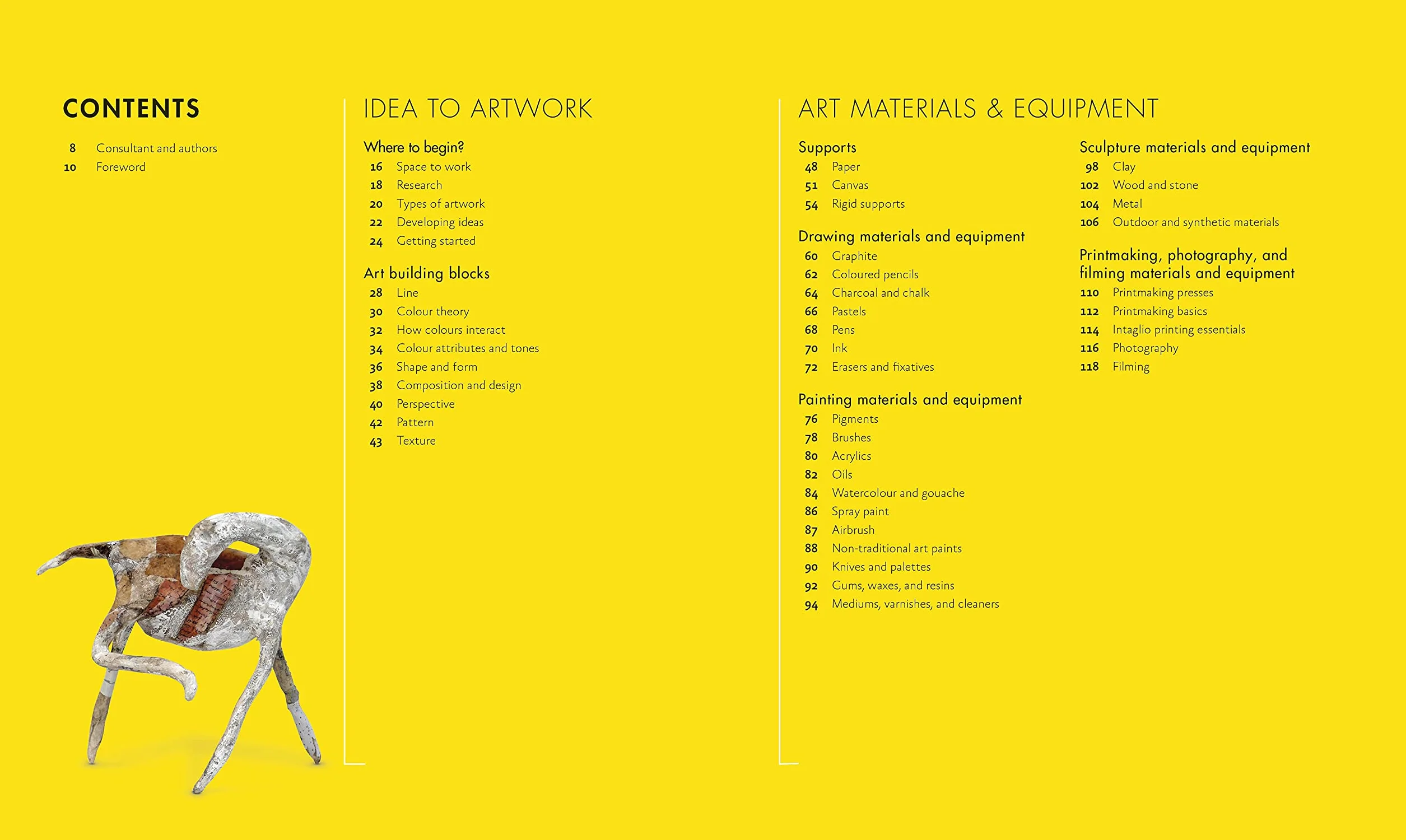 The Artist's Manual: The Definitive Art Sourcebook: Media, Materials, Tools, and Techniques