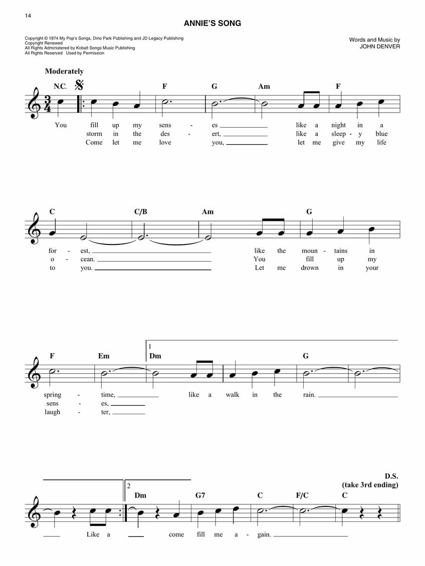 Your First Fake Book - C Edition Beginner Piano Songbook with Large Notation Simplified Chords a: Featuring Large Music Notation, Lyrics, & Simplified Harmonies C Edition