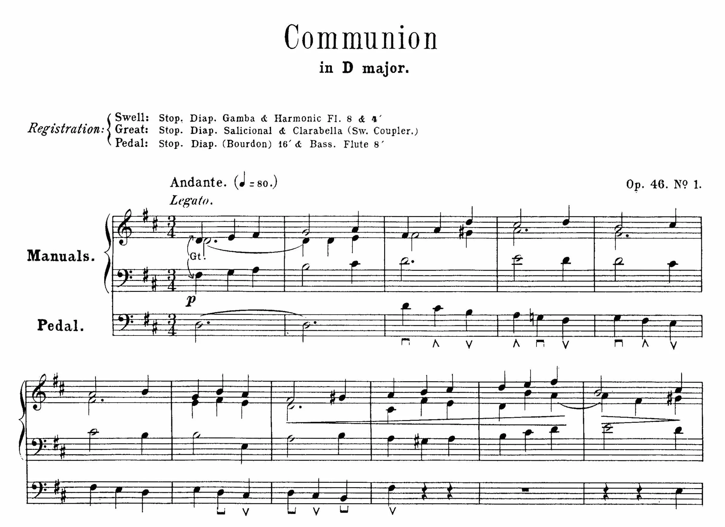 Alexandre guilmant : the practical organist - 50 short works for church services