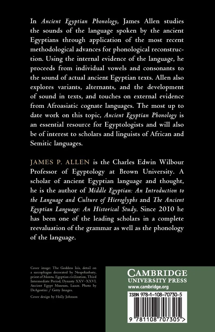 Ancient Egyptian Phonology