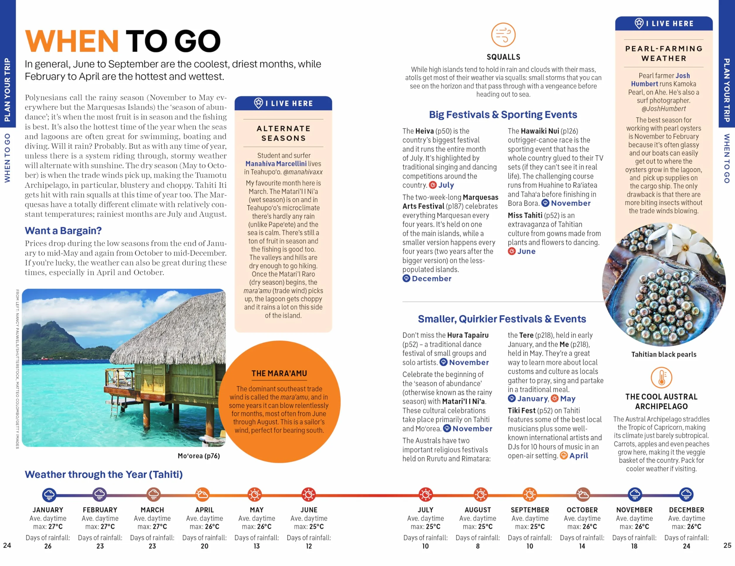 Tahiti & French Polynesia 12ed -anglais-: Plan the Trip of a Lifetime | Detailed Itineraries & Maps | Insider Tips | Covers Tahiti, Mo'orea, Huahine and more