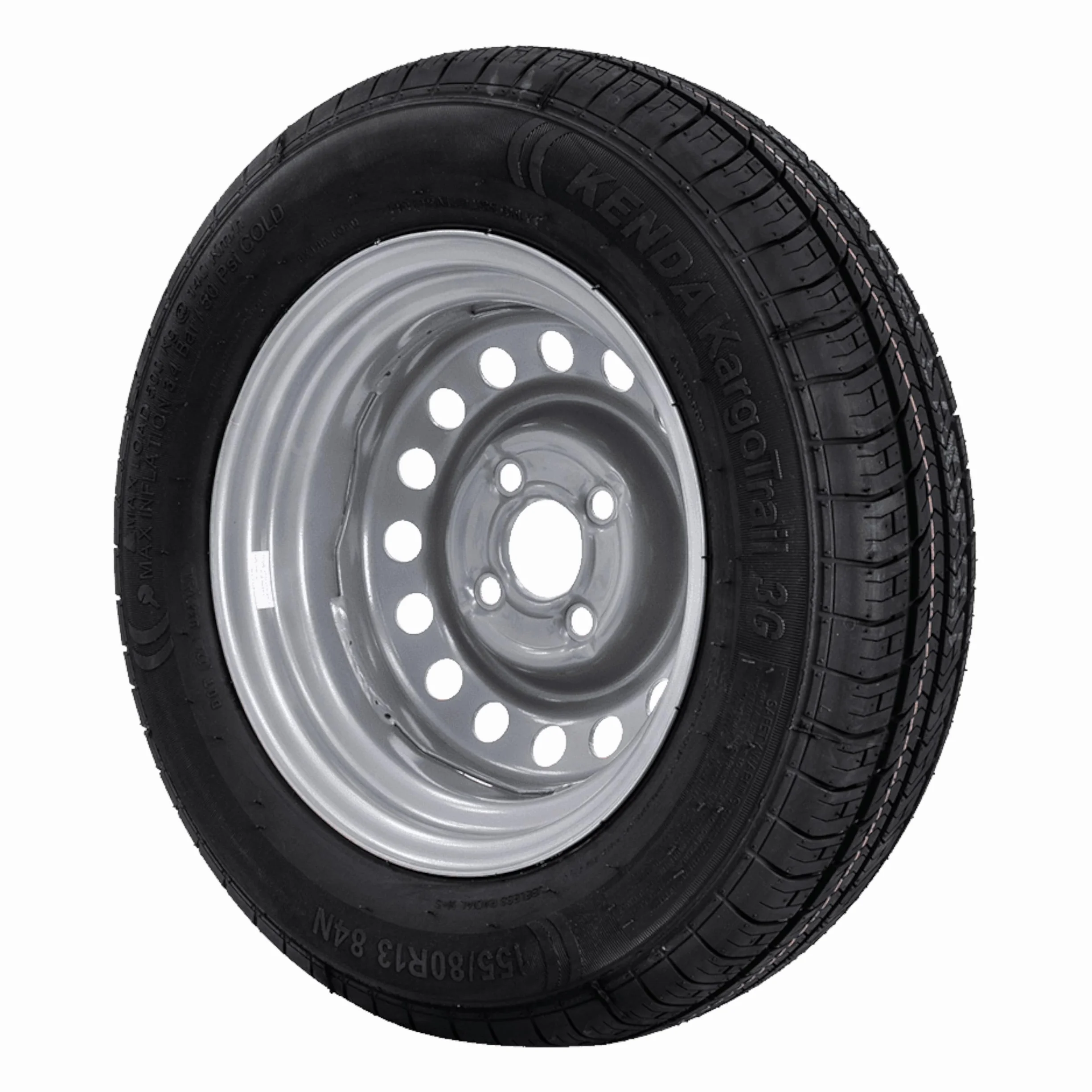 Unitrailer Koło kompletne 155/80 R13 4x100 opona Kenda