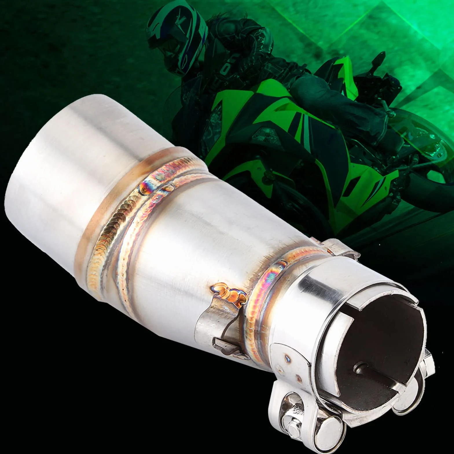Fydun środkowa rura wydechowa motocykl adapter do Z250 250 2013-2016