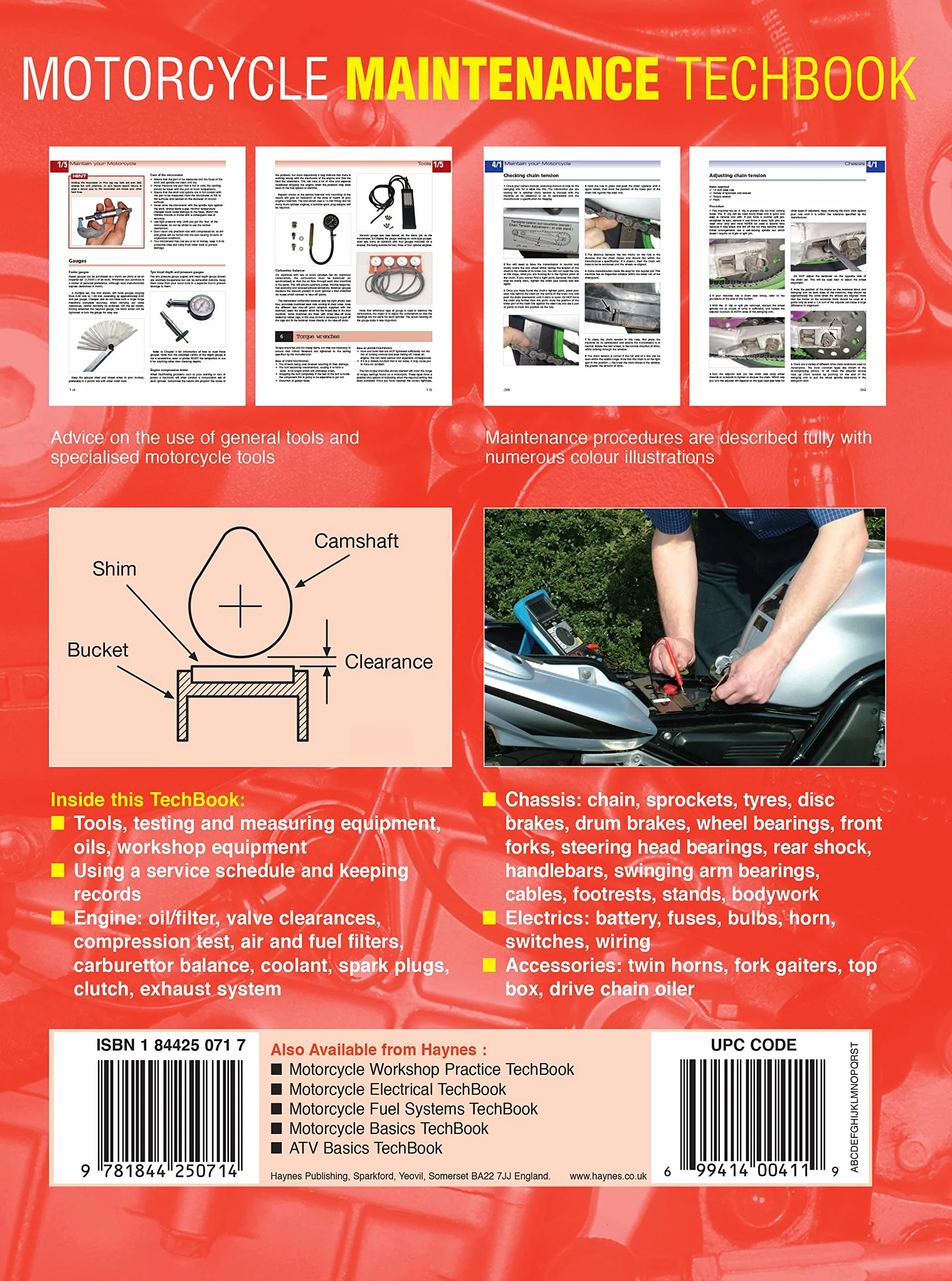 Motorcycle Maintenance Techbook
