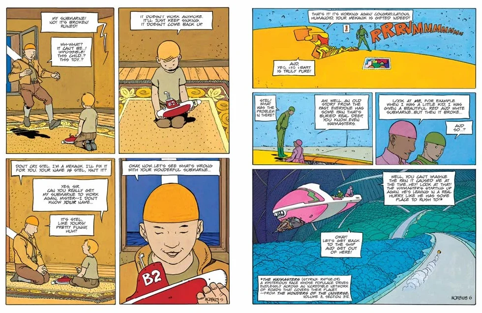 Moebius Library: The World of Edena