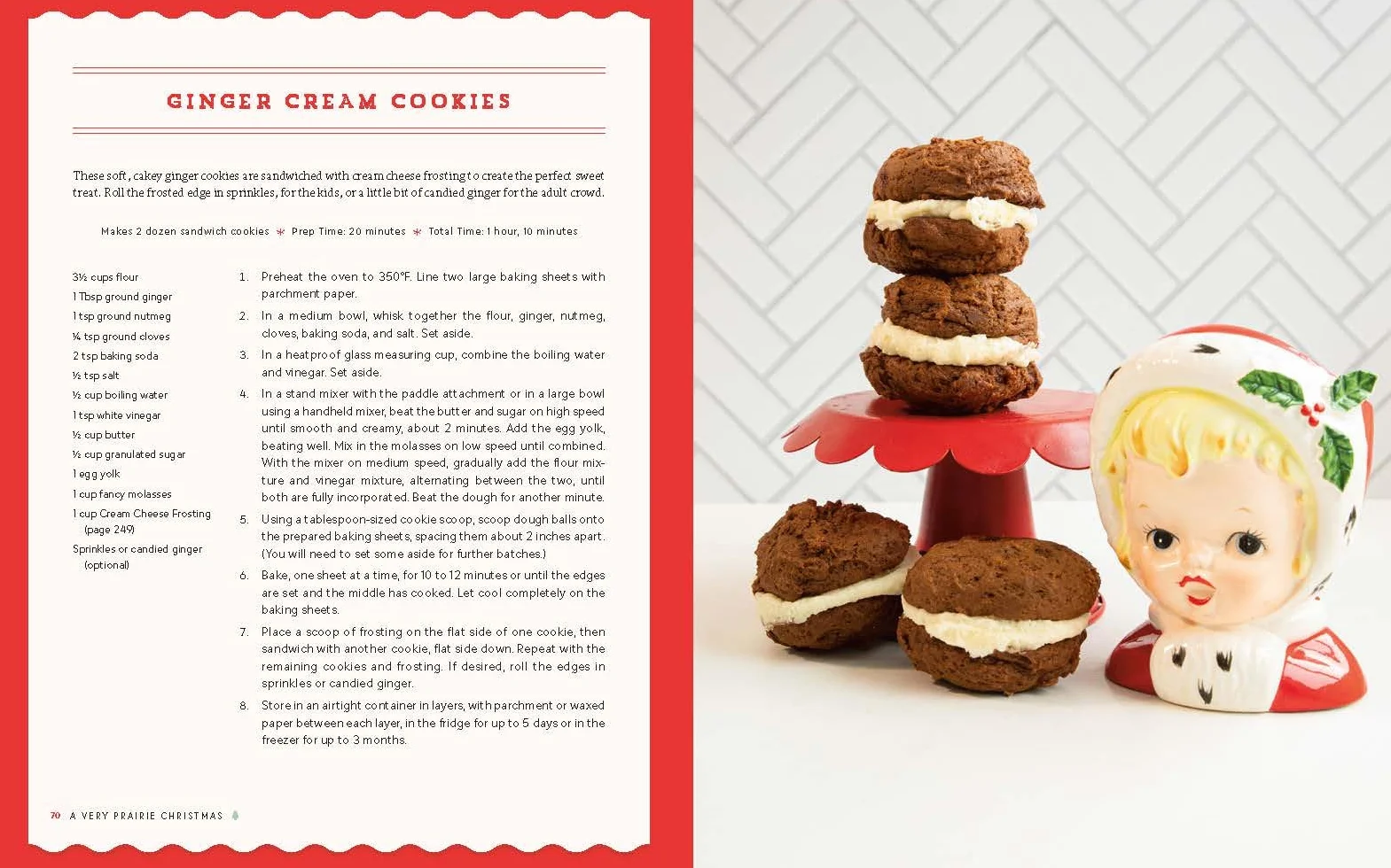 A Very Prairie Christmas Bakebook: Cookies, Candies, Cakes & More: Vintage Baking to Celebrate the Festive Season