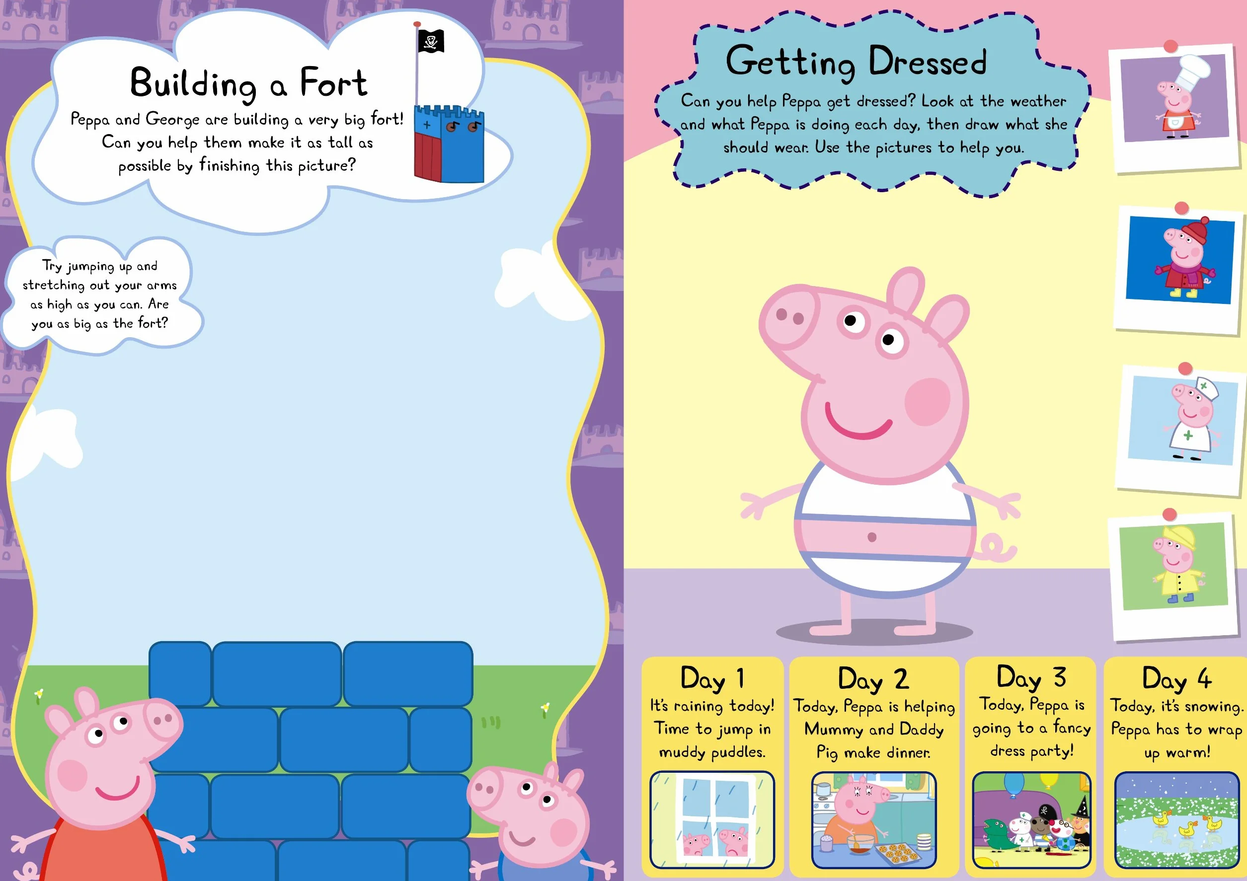 Peppa Pig: Peppa and George's Wipe-Clean Activity Book