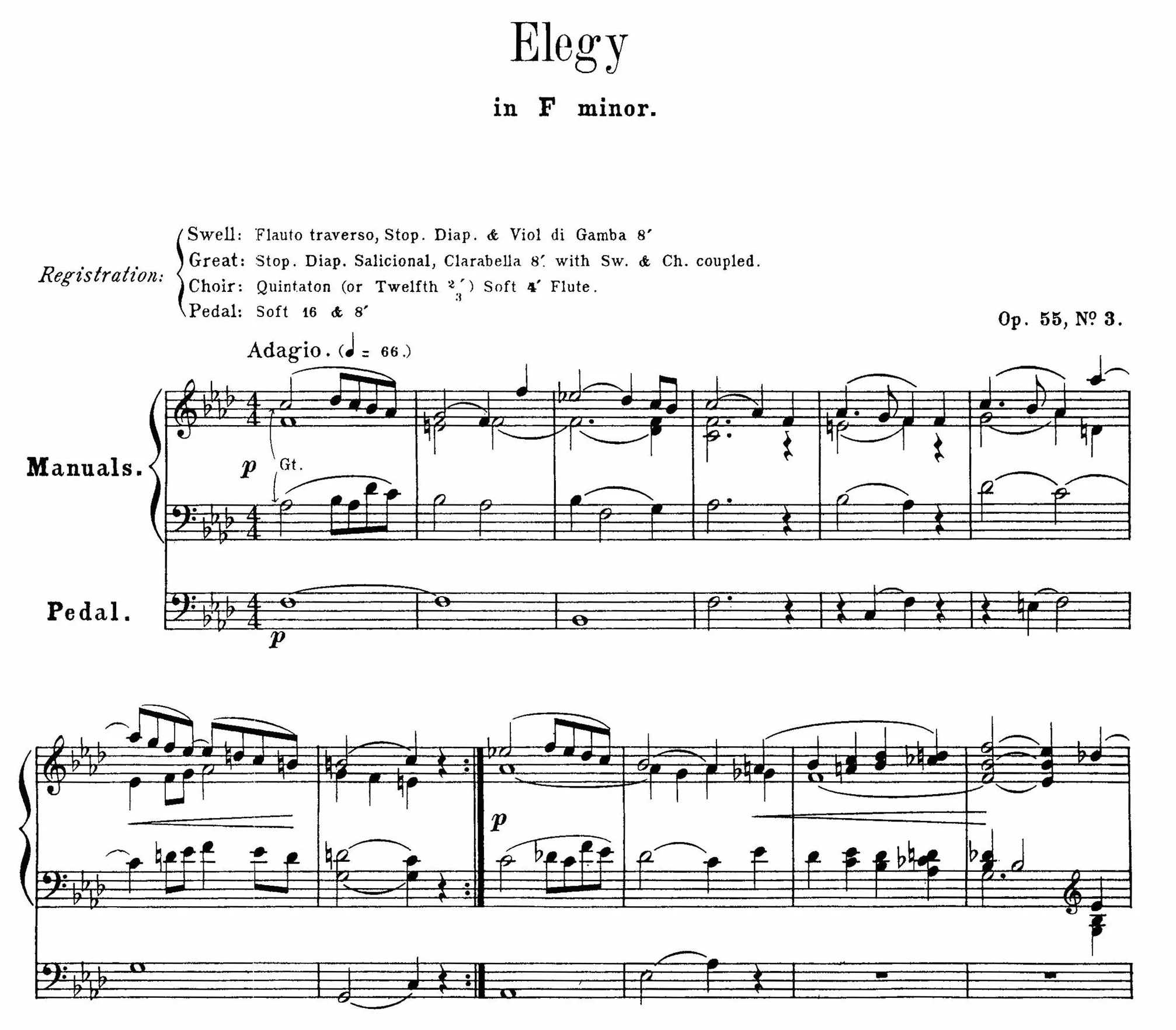 Alexandre guilmant : the practical organist - 50 short works for church services