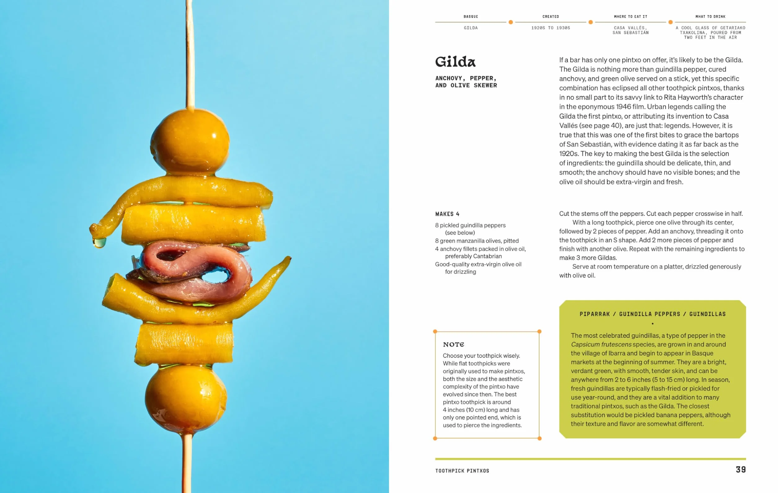 The Book of Pintxos: Discover the Legendary Small Bites of Basque Country
