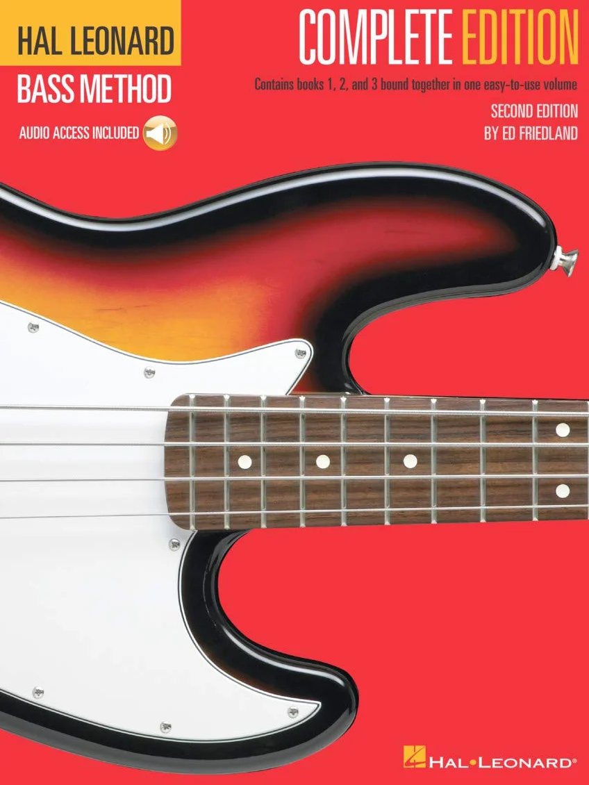 Ed friedland : electric bass method complete edition - special bound - recueil + support online