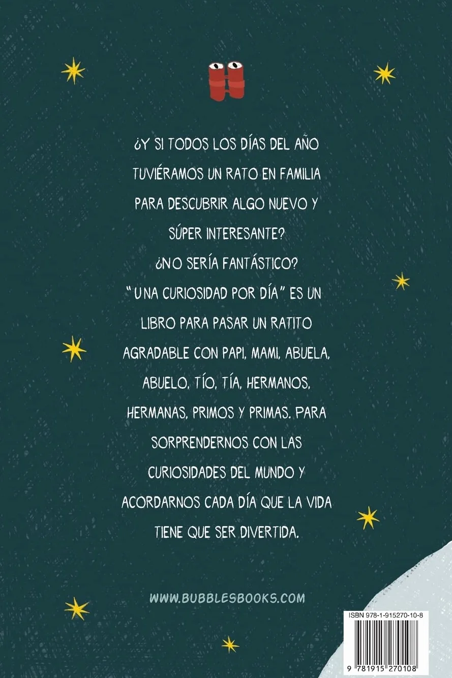 1 Curiosidad por día - 366 curiosidades del mundo para leer en familia: Libro para niños y niñas a partir de 6 años que quieren aprender cada día algo nuevo y sorprendente sobre el mundo.