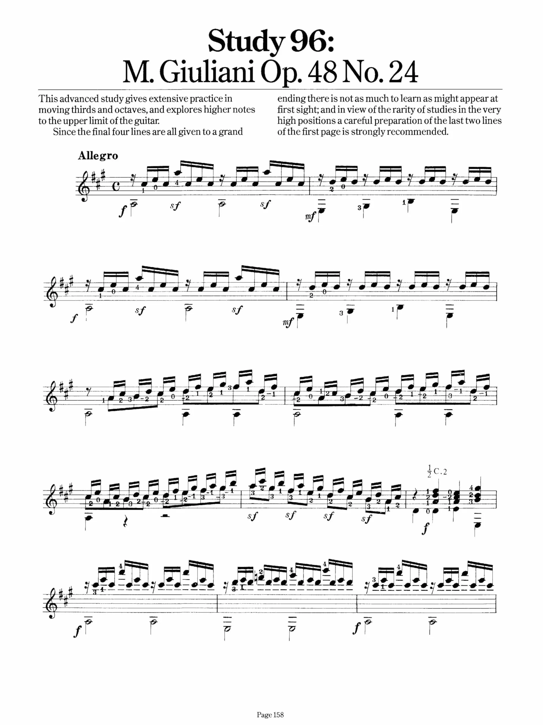 Frederick noad : 100 graded classical guitar studies - guitare: Selected and Graded by Frederick Noad