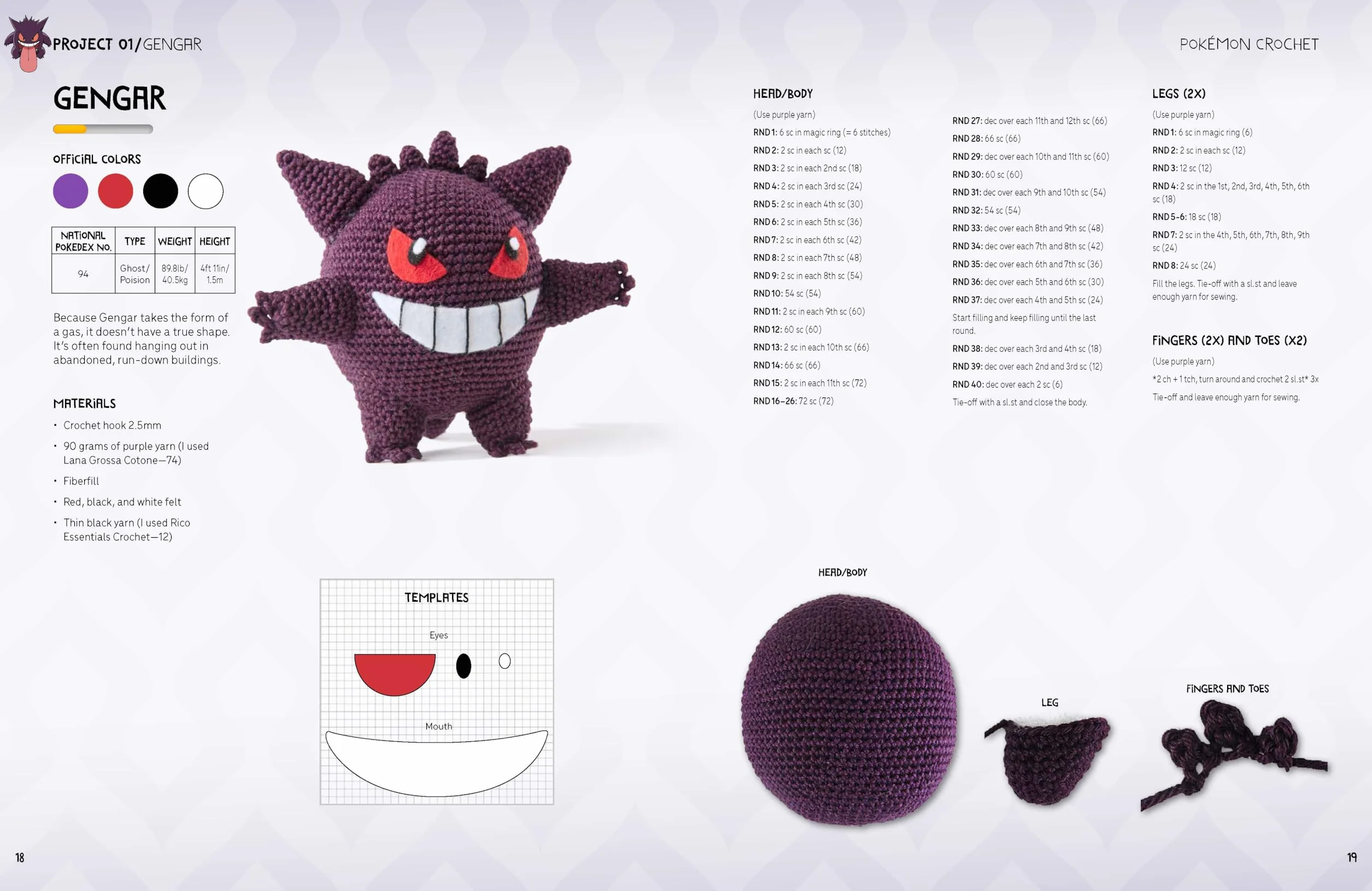 Pokémon Crochet: Bring Your Favorite Pokémon to Life with 20 Cute Crochet Patterns