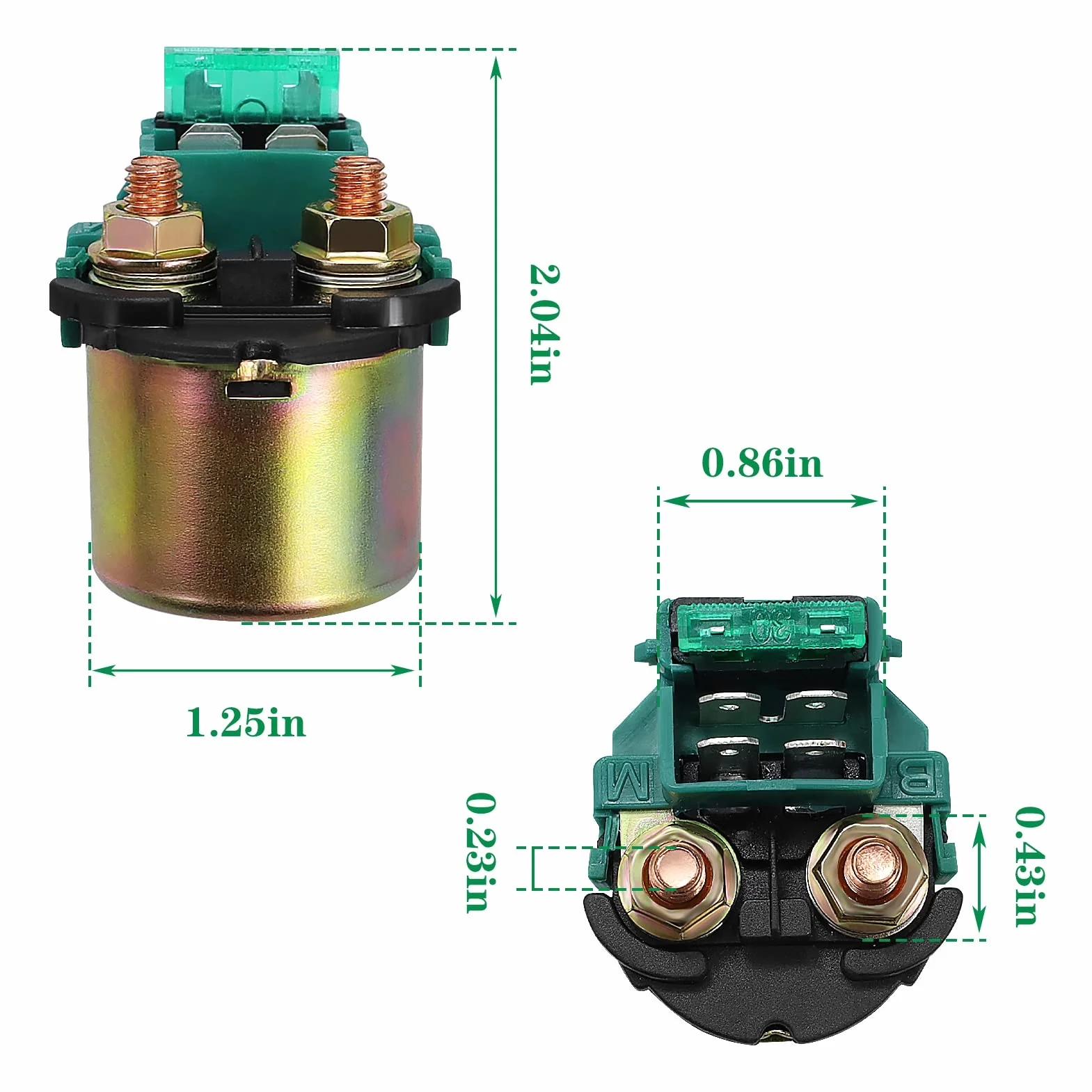 Przekaźnik elektromagnetyczny rozrusznika TGB 325 425 500 525 550 Blade Quad ATV
