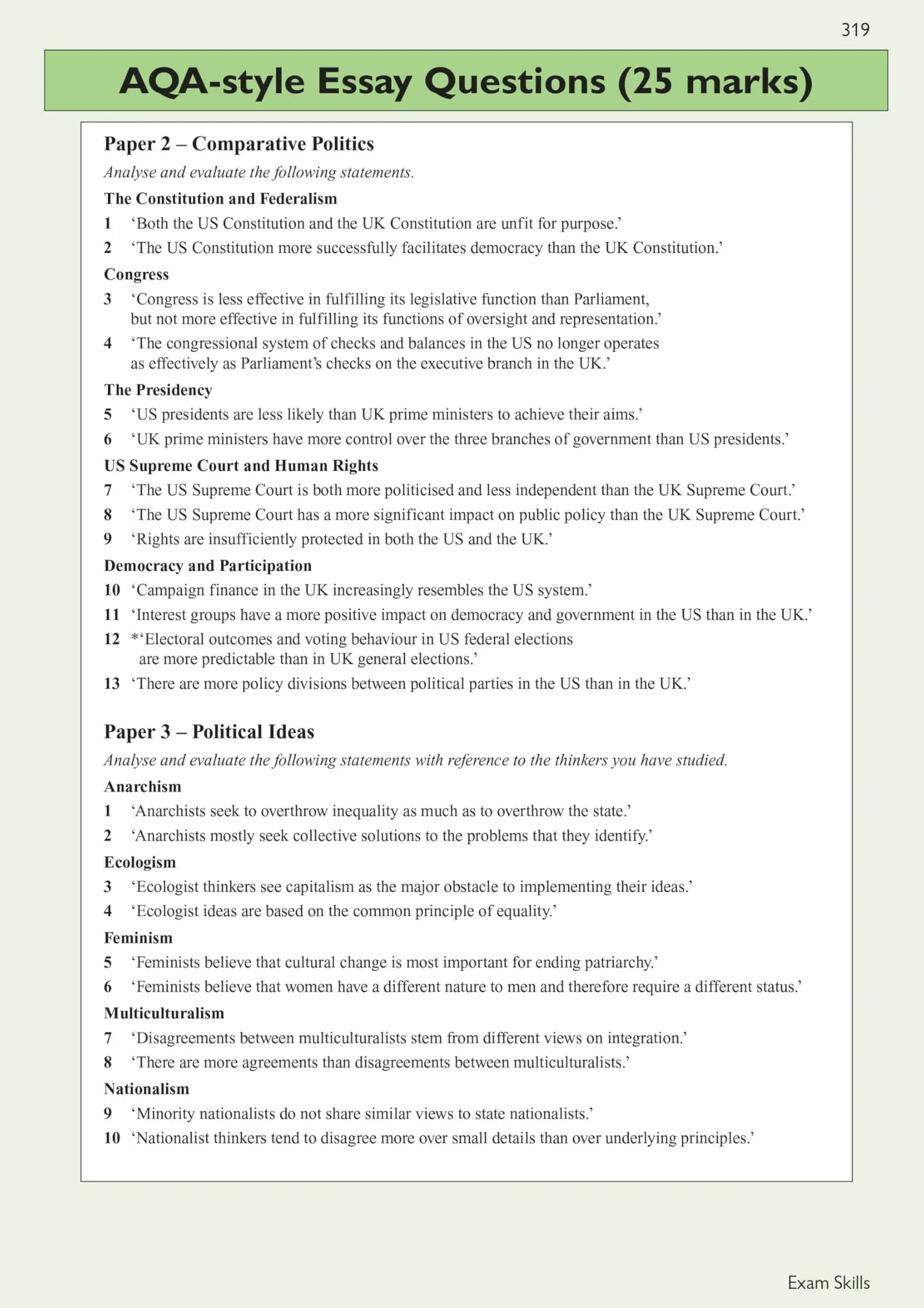 A-Level Politics: Edexcel & AQA Complete Revision & Practice (with Online Edition)