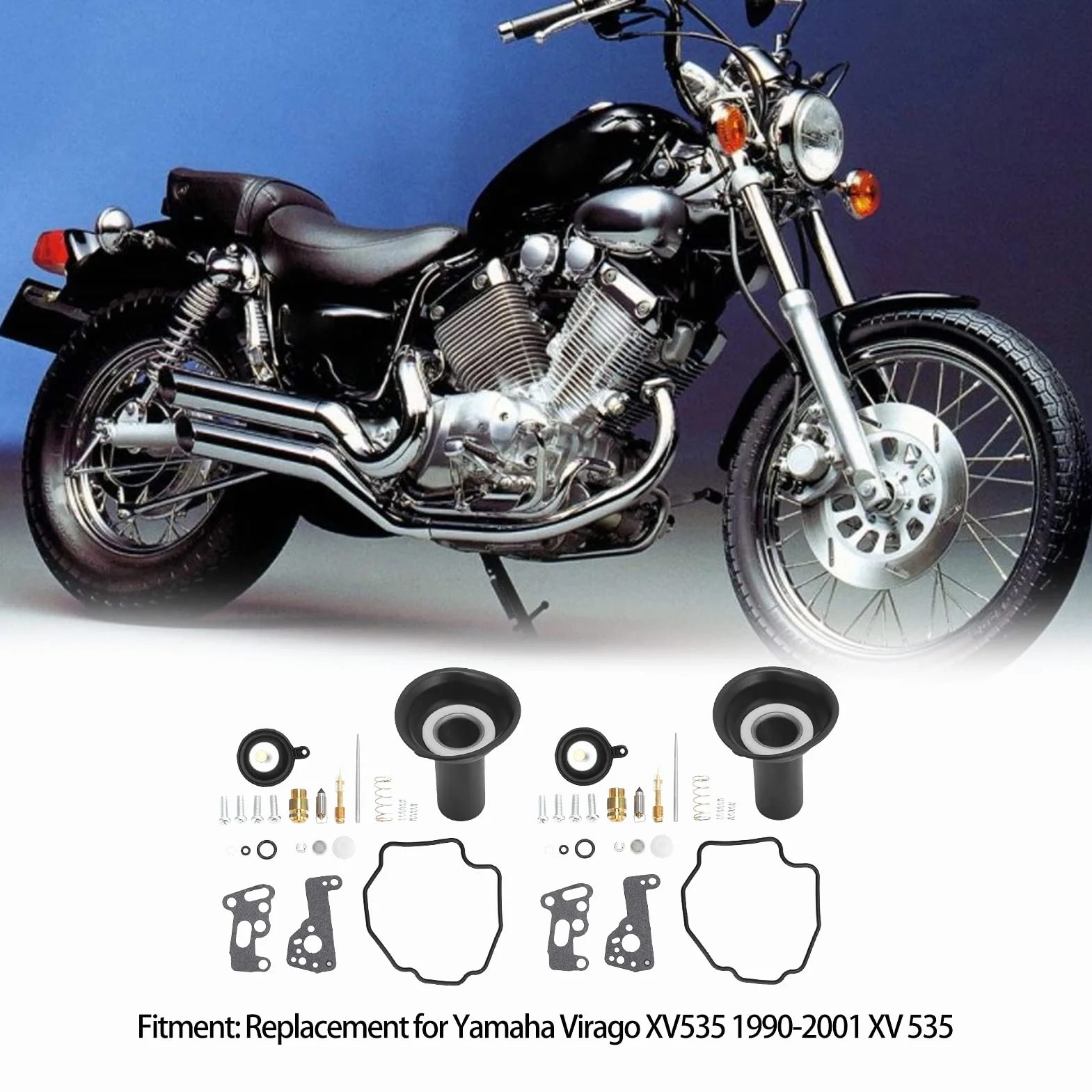 Zestaw naprawczy gaźnika Aries do Virago XV535 1990-2001