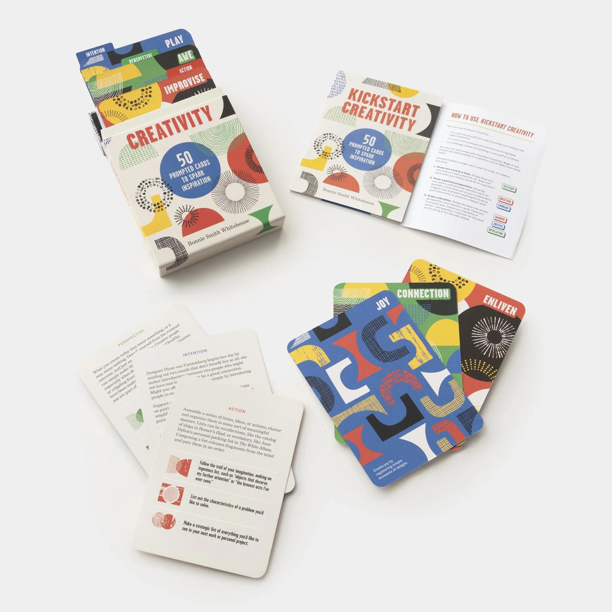 Kickstart Creativity: 50 Prompted Cards to Spark Inspiration