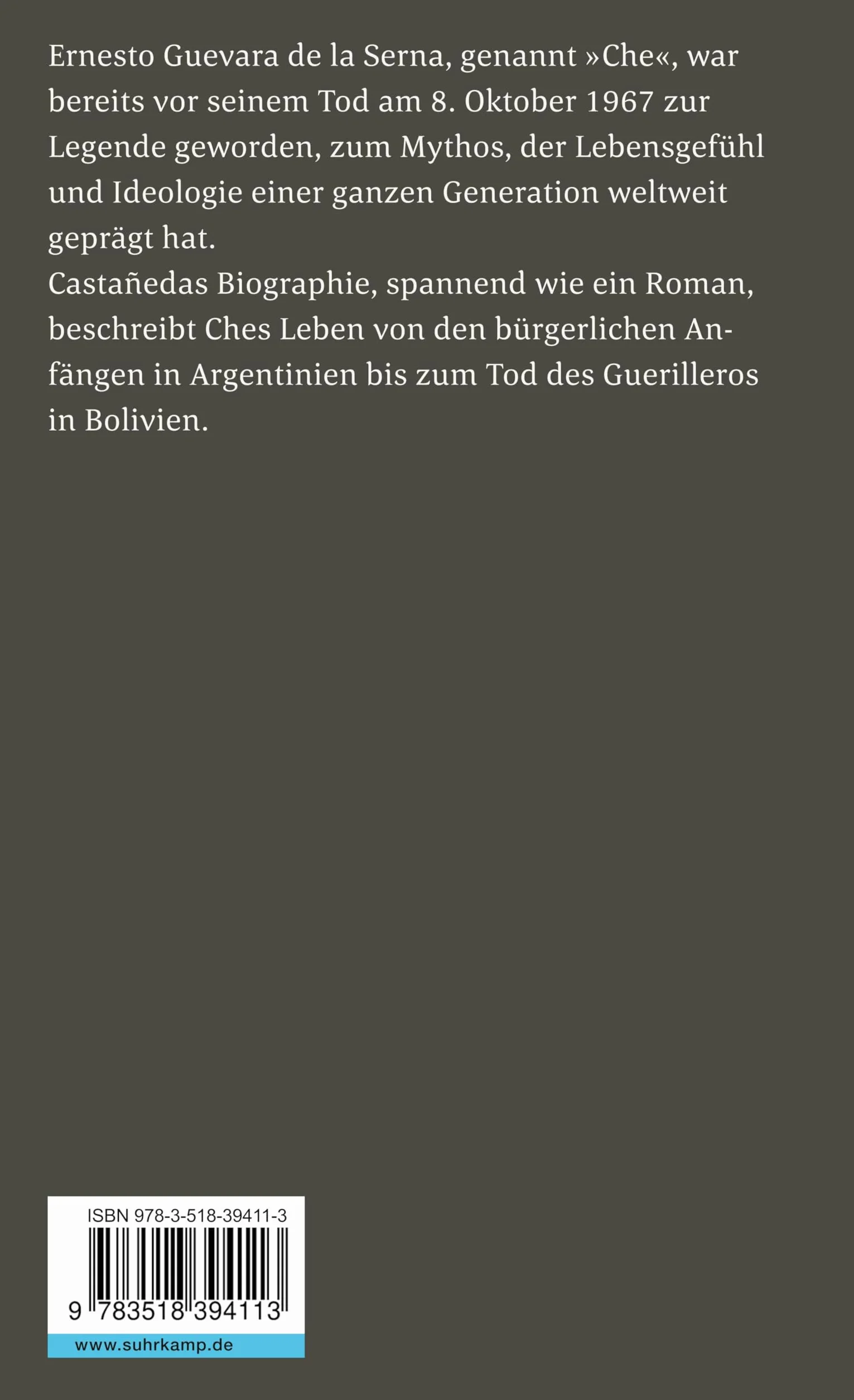Che Guevara: Biographie: 2911