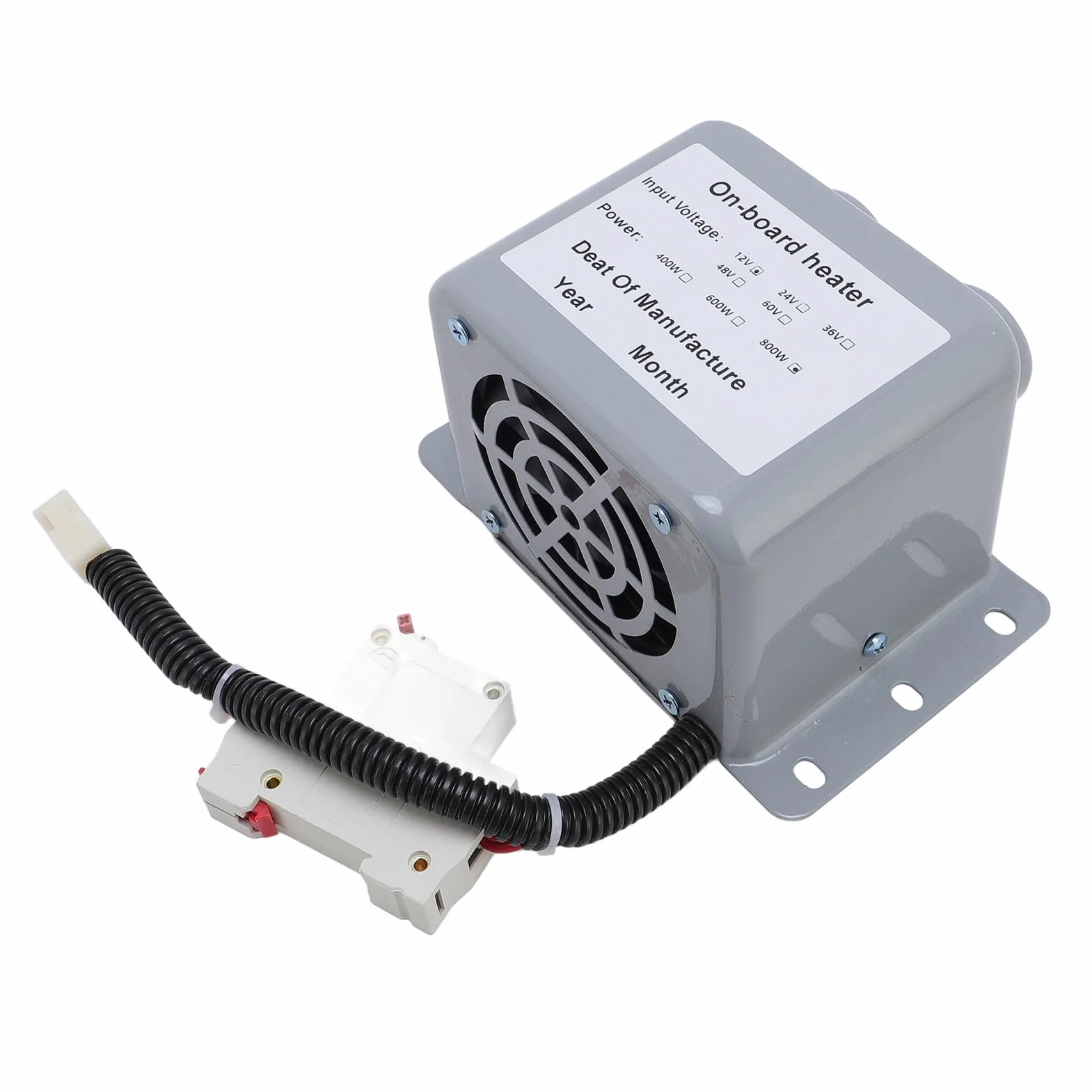 Podgrzewacz Samochodowy 12 V 800 W 2-otworowy Zestaw do Odmrażania Przedniej Szyby
