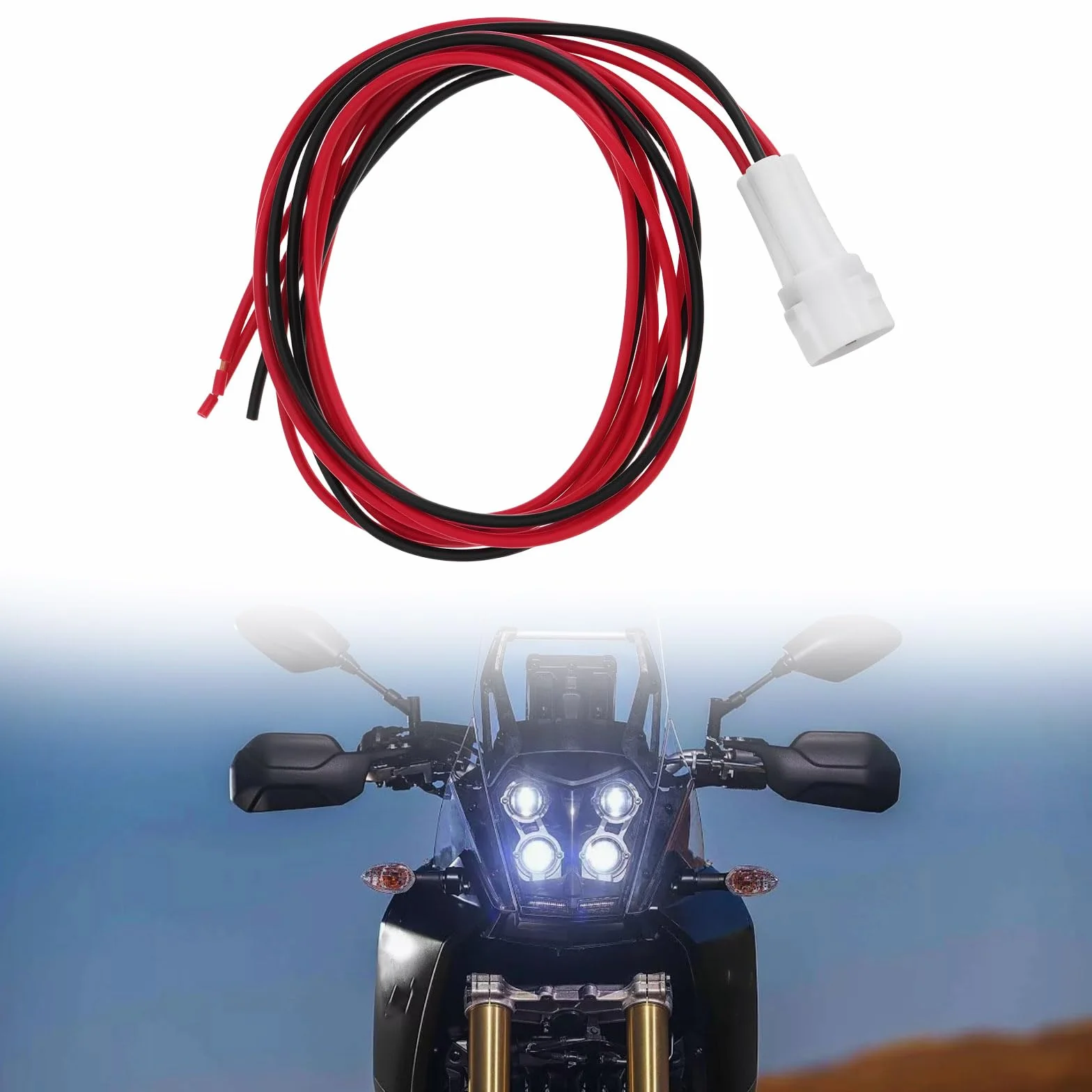 EMSea Pomocnicze złącze gniazdka elektrycznego kompatybilne z Yamaha Tenere 700 T7