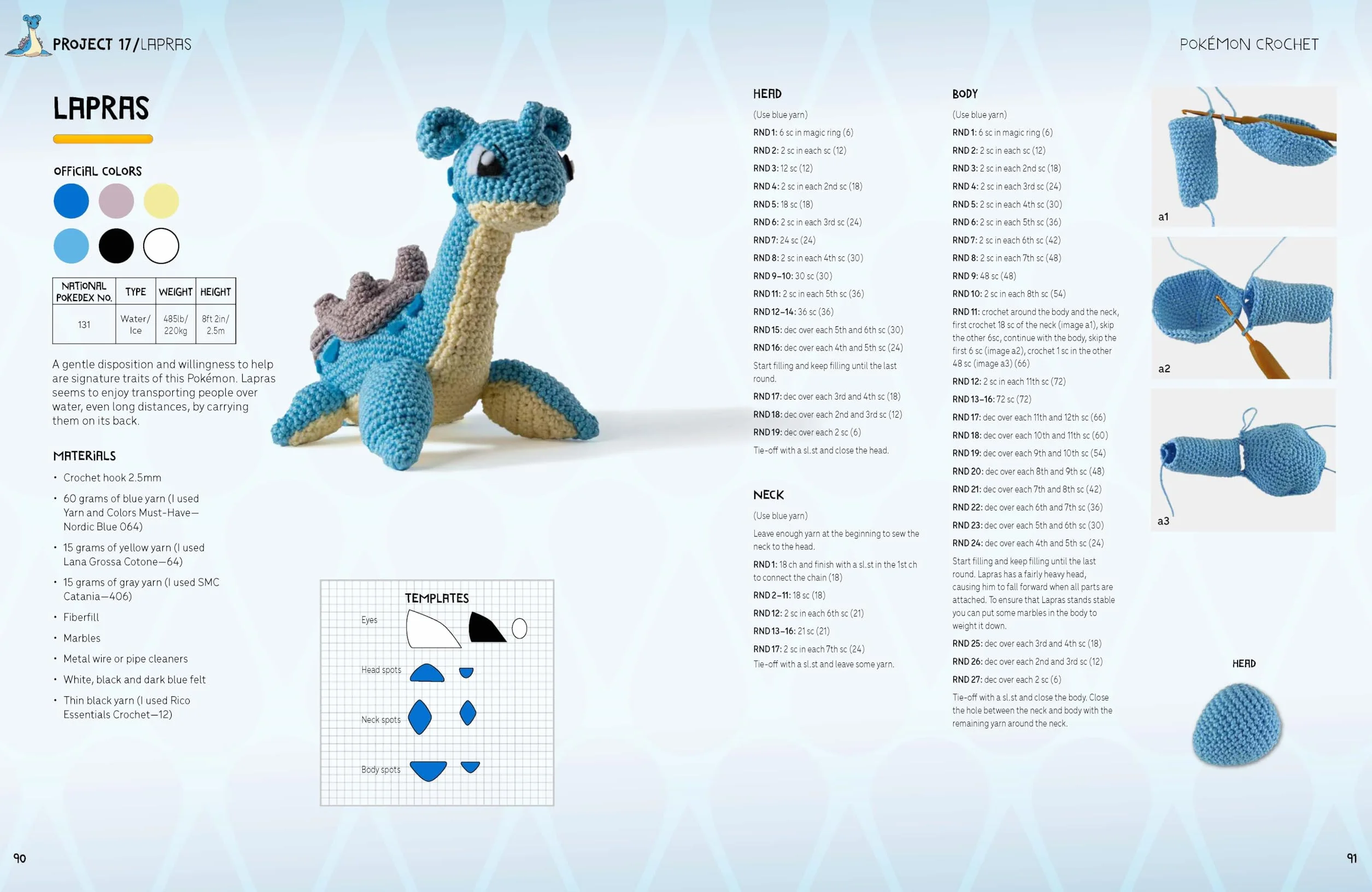 Pokémon Crochet: Bring Your Favorite Pokémon to Life with 20 Cute Crochet Patterns