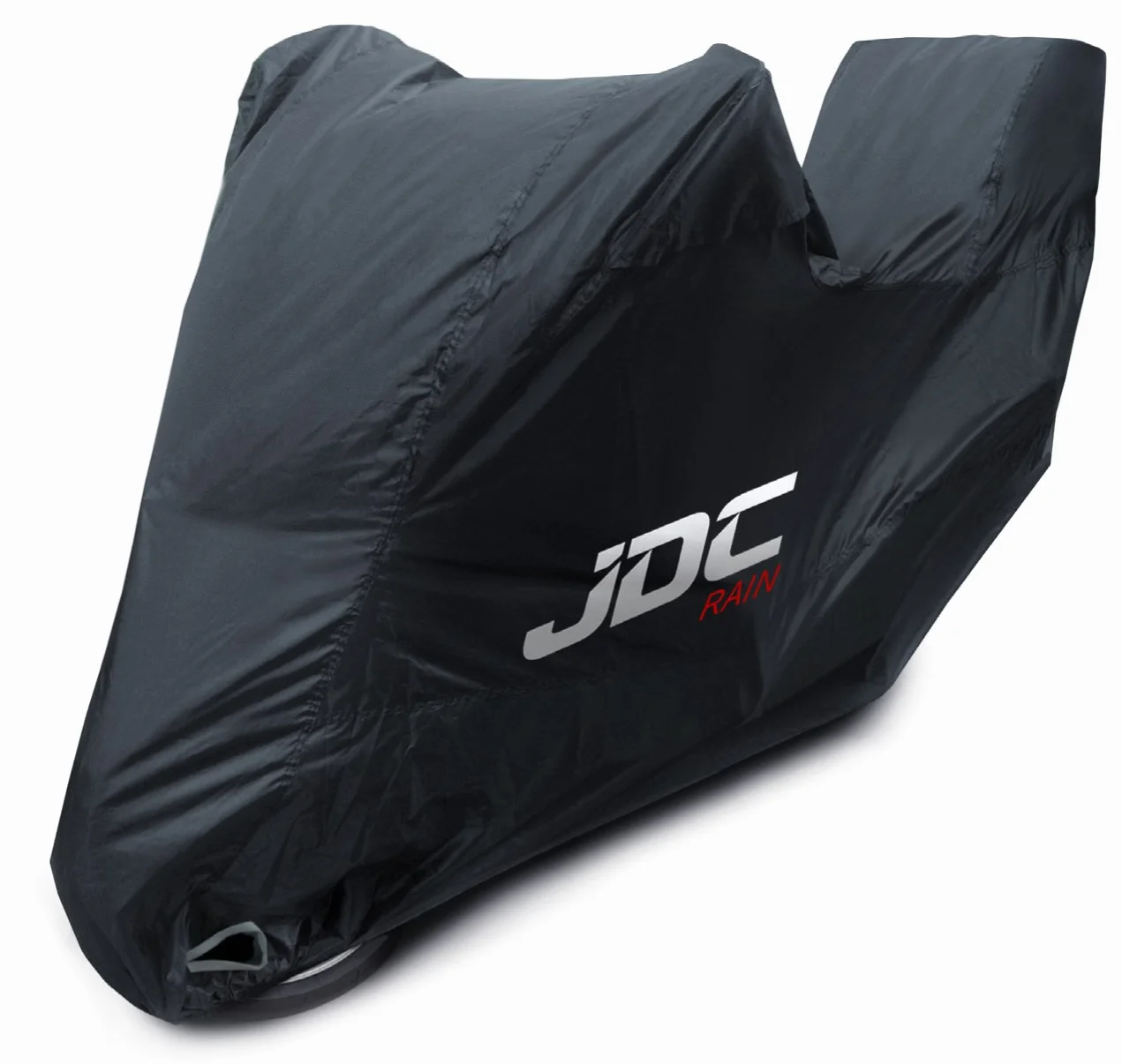 JDC Wodoodporny Pokrowiec na Motocykl - Czarny – Rain - XL Tall Top Box