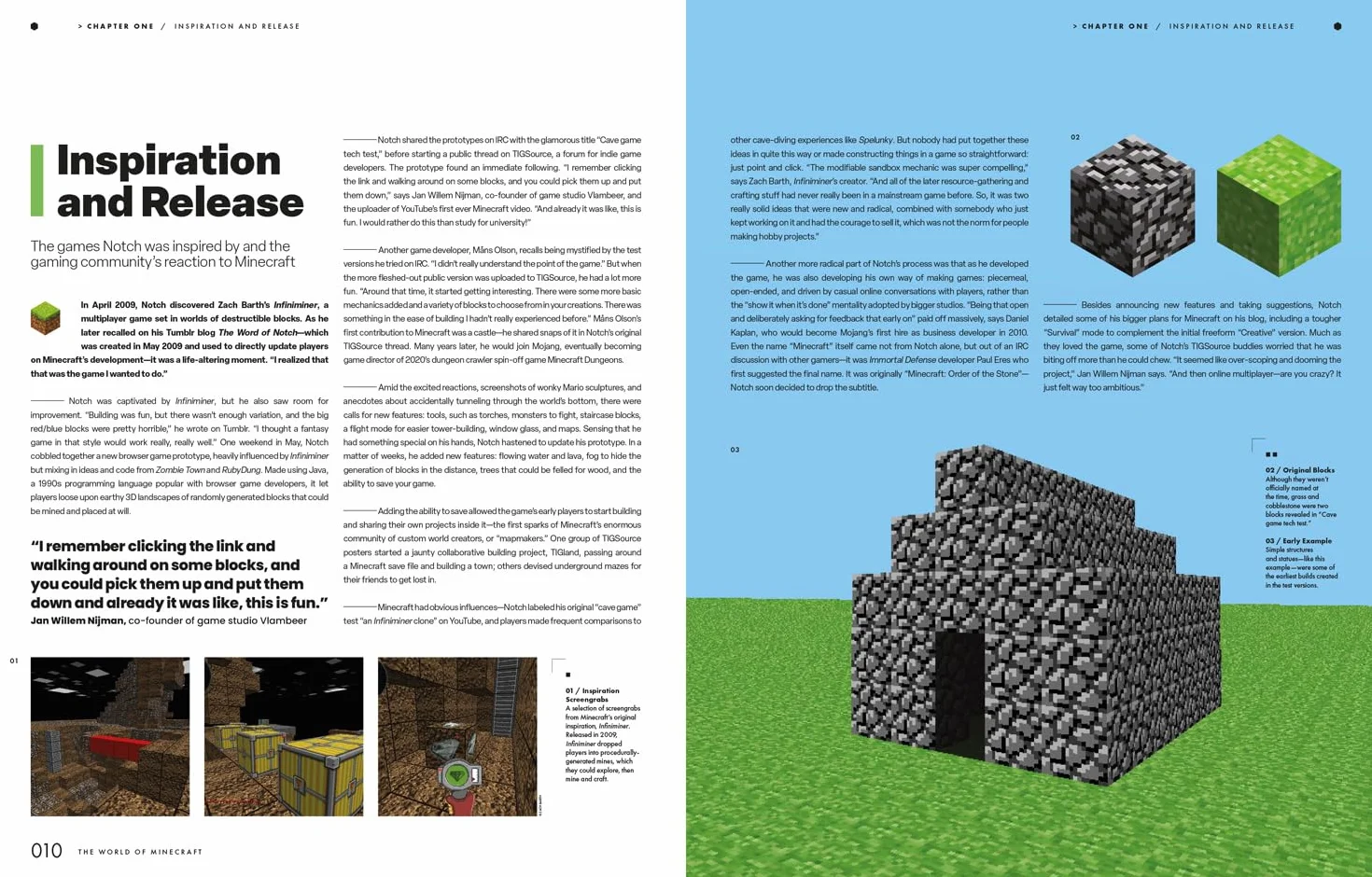 The World of Minecraft: A comprehensive and exclusive behind-the-scenes account of Minecraft’s history featuring previously unseen artwork – the perfect gift for fans and gamers!
