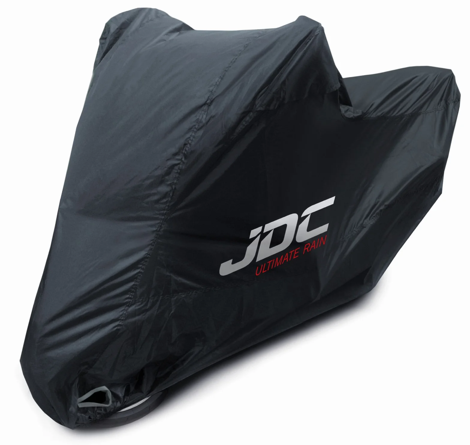 JDC Pokrowiec Motocyklowy w 100% Wodoodporny - (Wytrzymały, Miękka Podszewka, Panele Odporne na Ciepło, Klejone Szwy) – Ultimate Rain - L