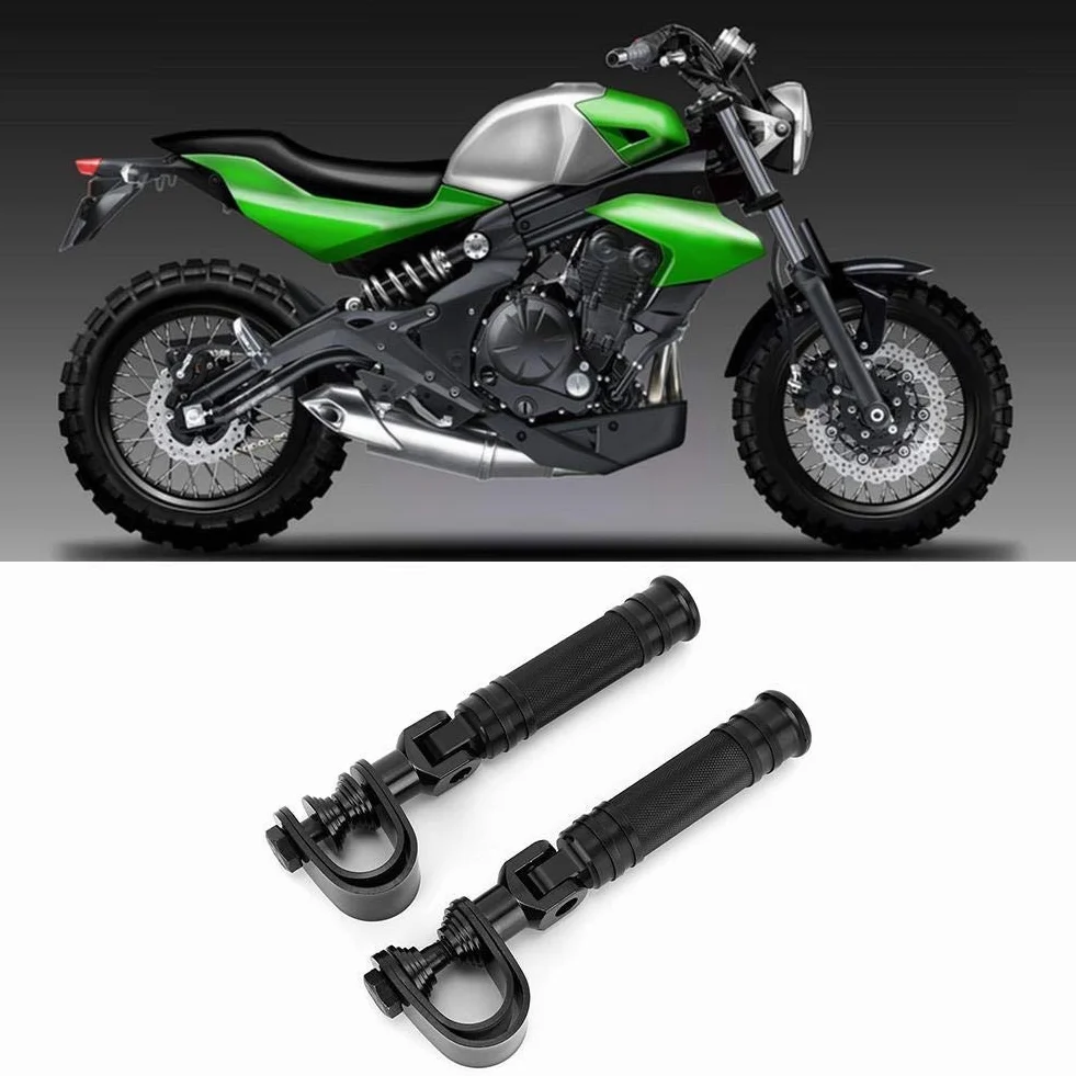 KSTE Podnóżek motocyklowy, uniwersalny podnóżek motocykla CNC akcesoria do montażu pedału