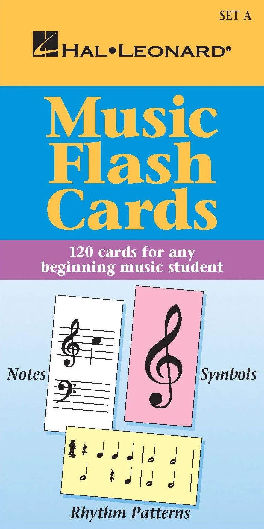 Music flash cards - set a piano: Hal Leonard Student Piano Library