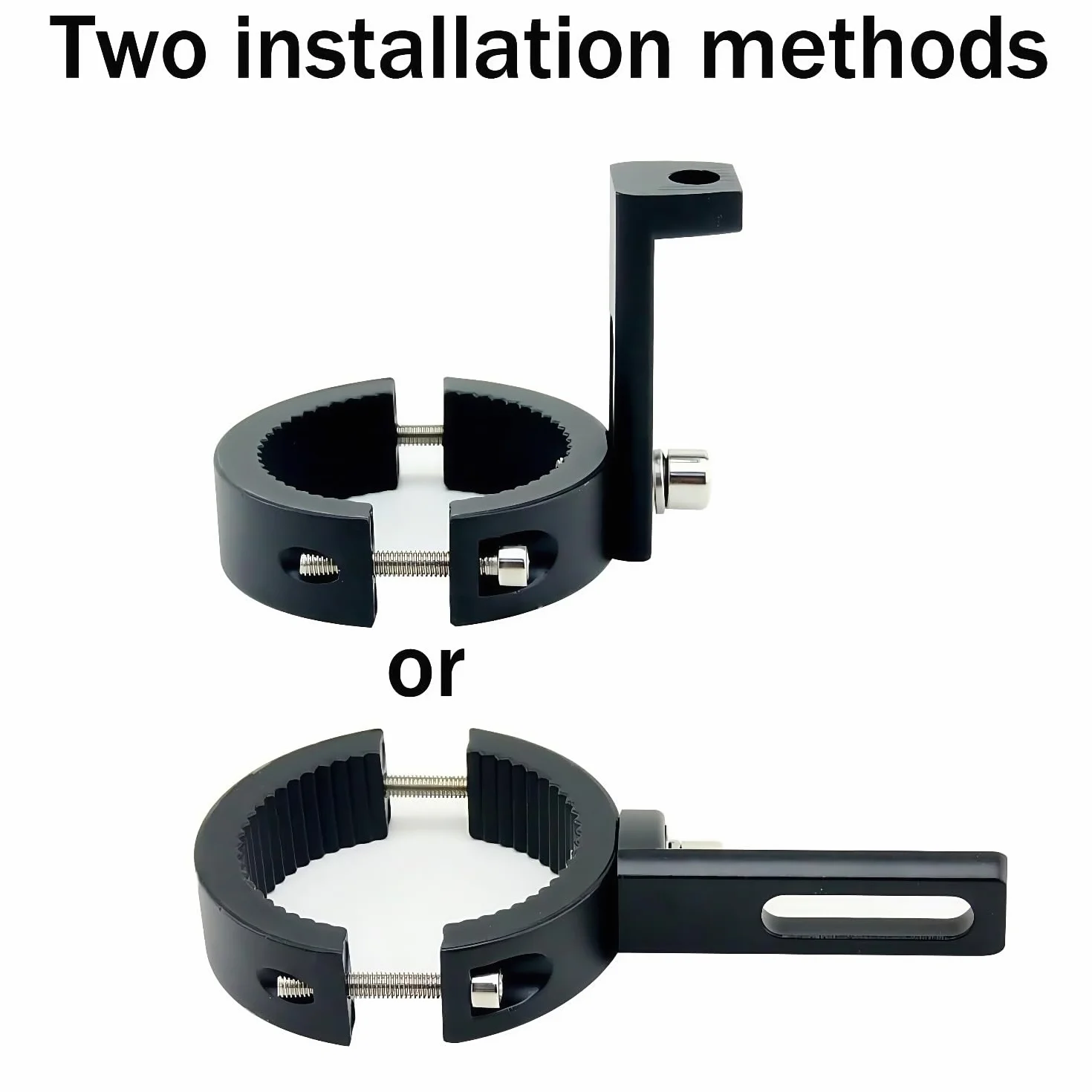 Uchwyt na reflektory motocyklowe 38 mm-60 mm 2 sztuki