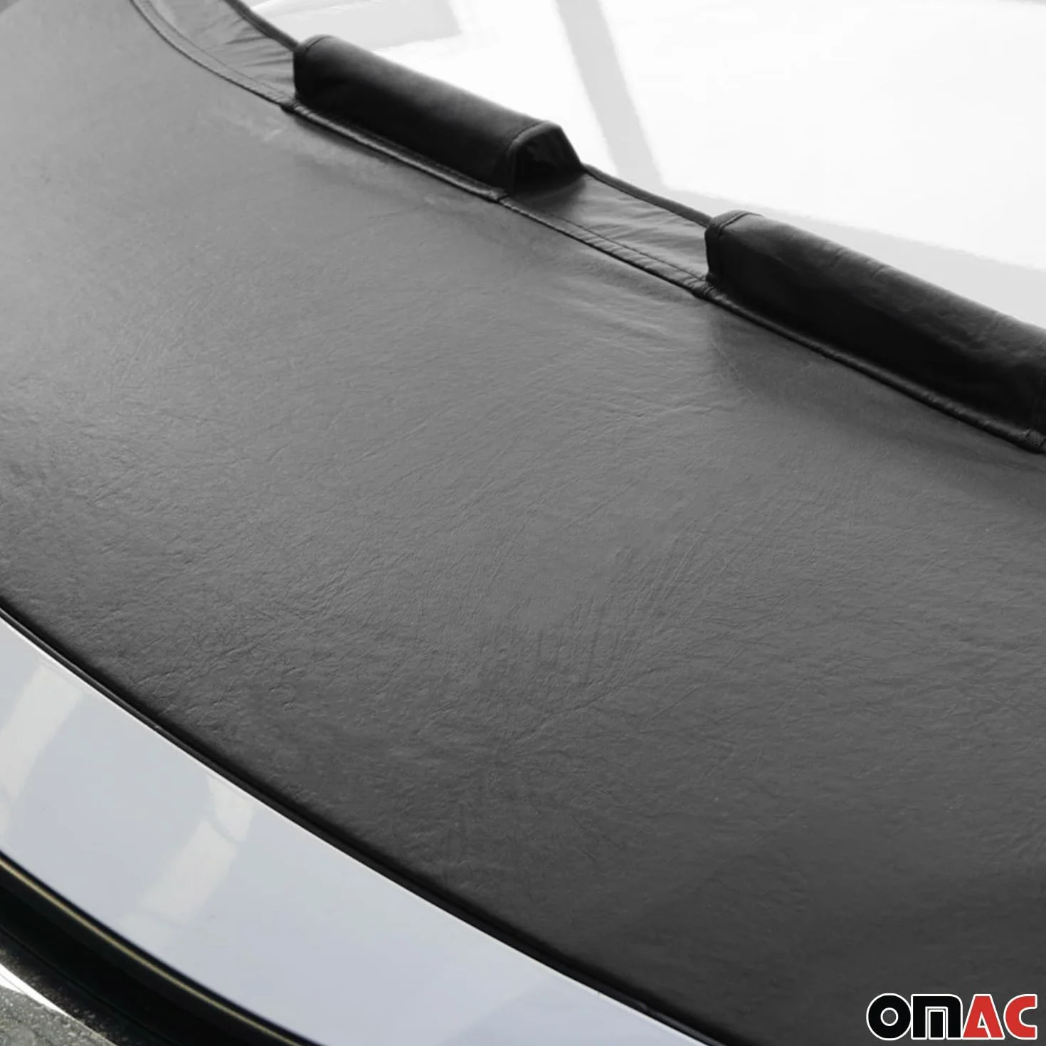 OMAC Haubenbra Steinschlagschutz Bonnet Bra kompatybilny z Citroen C3 2016-2024 Czarny Halb