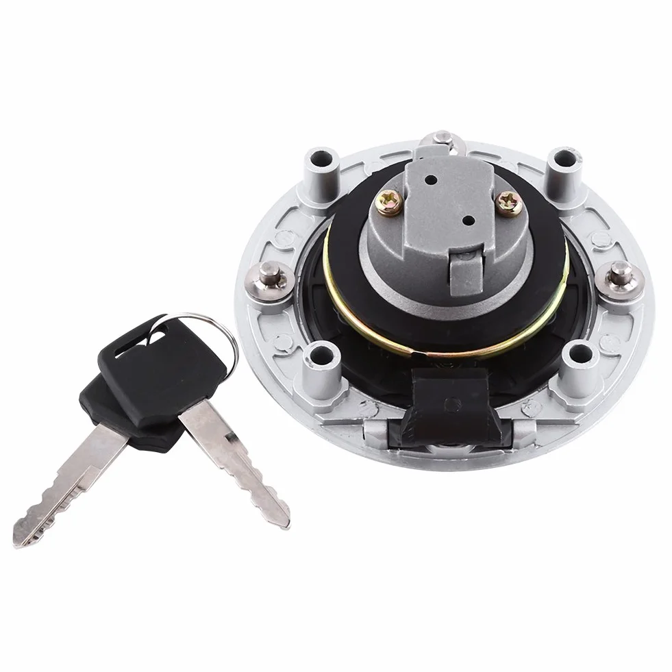Pokrywa zbiornika gazu, aluminiowa pokrywa zbiornika paliwa gazowego z 2 kluczami kompatybilna z GSX-R600, GSX-R750, GSX-R1000, GSXR1300, TL1000R, Katana, SV650 / SV650S