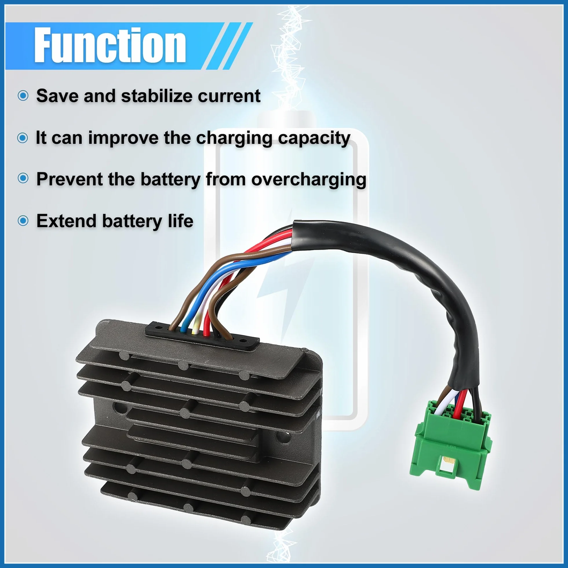 ABSOPRO Regulator prostownika stopu napięcia 31750-Z2E-803 31750Z2E803