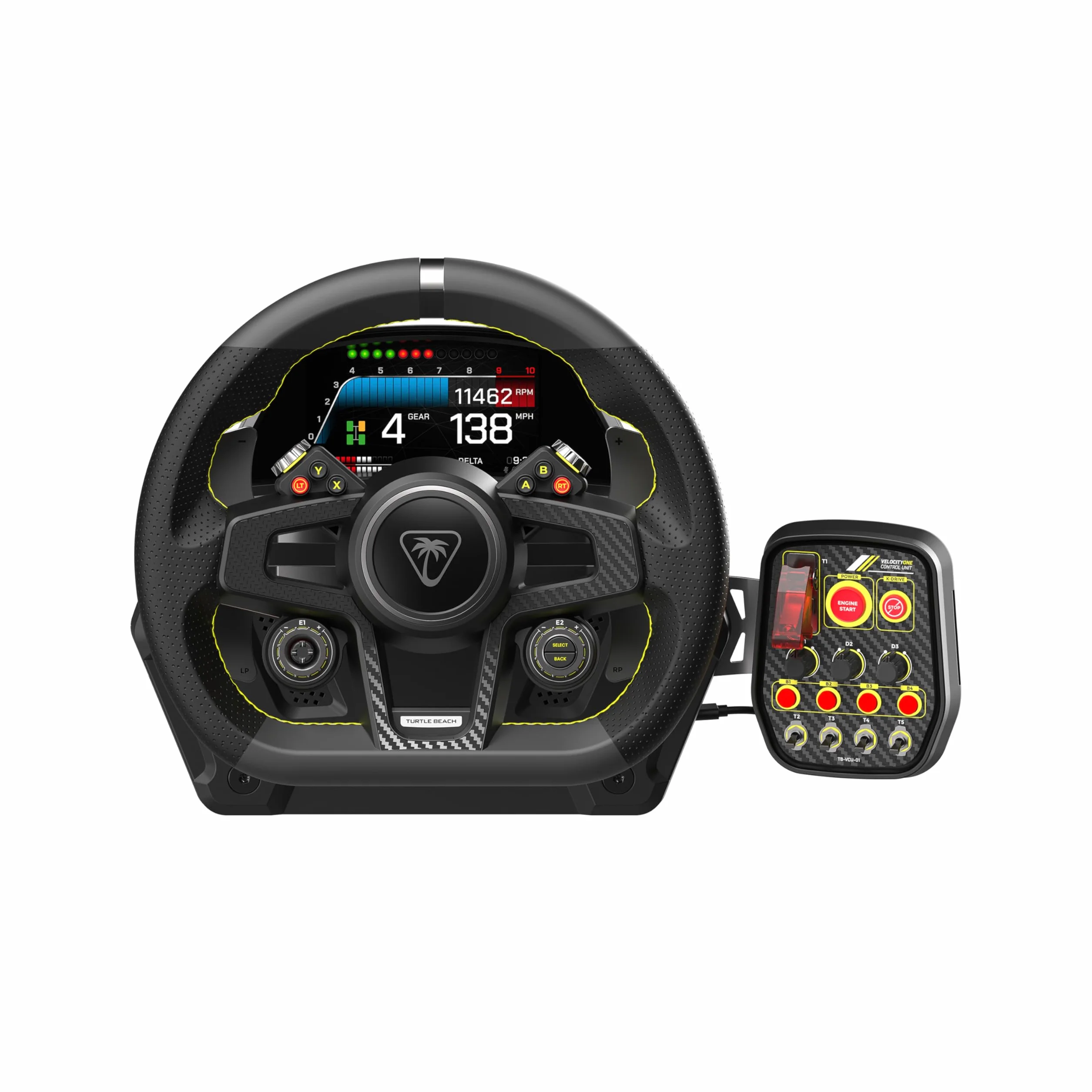 Sistema universale per volante e pedali - TURTLE BEACH - TBS-0726-05 - VelocityOne? Race - XB e PC - Nero