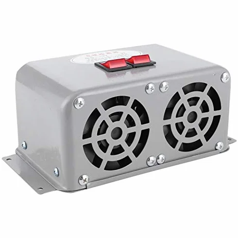 Ejoyous Podgrzewacz samochodowy 12V 400W-600W Odmrażacz przedniej szyby 3 otwory