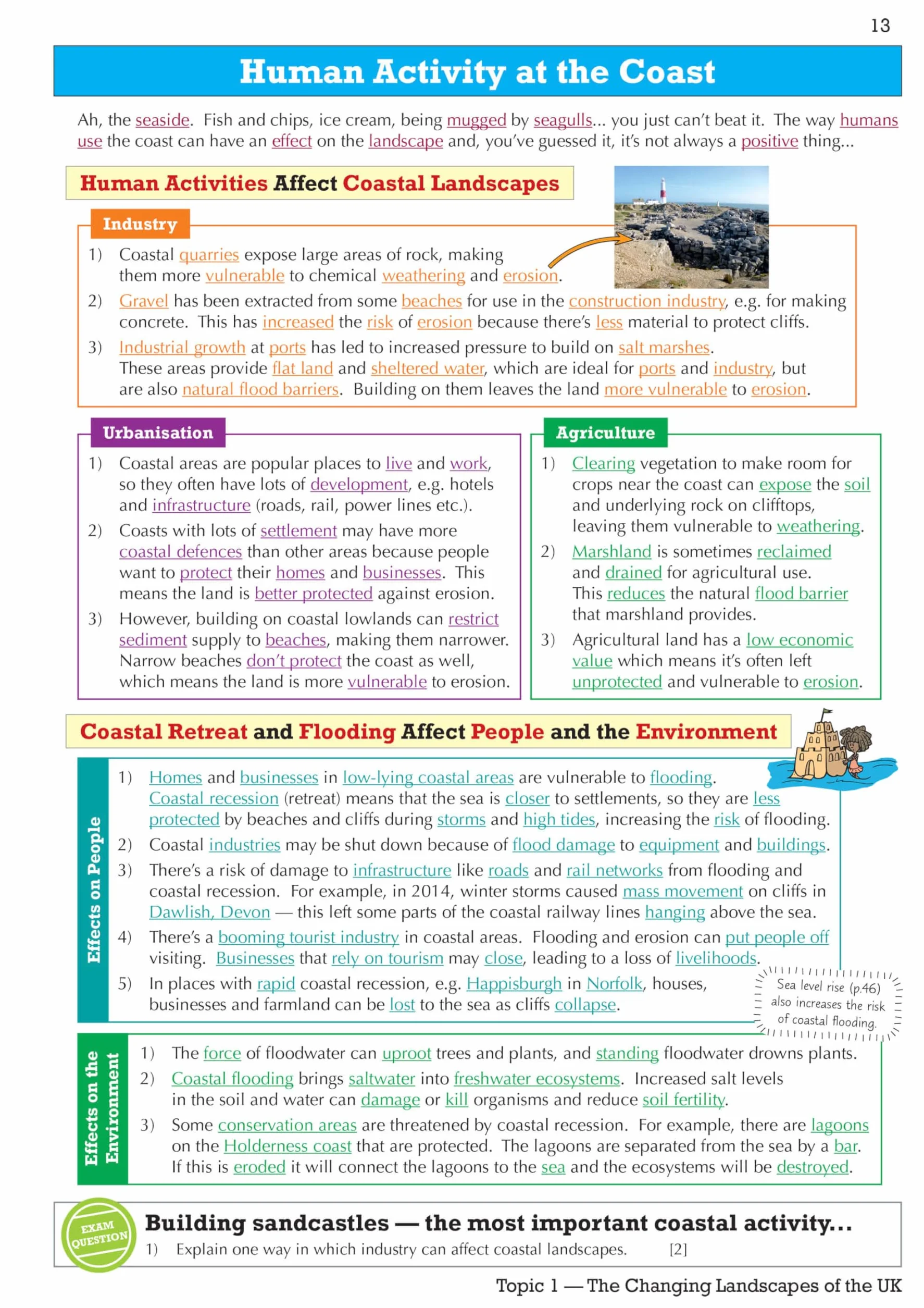 GCSE Geography Edexcel A Revision Guide includes Online Edition