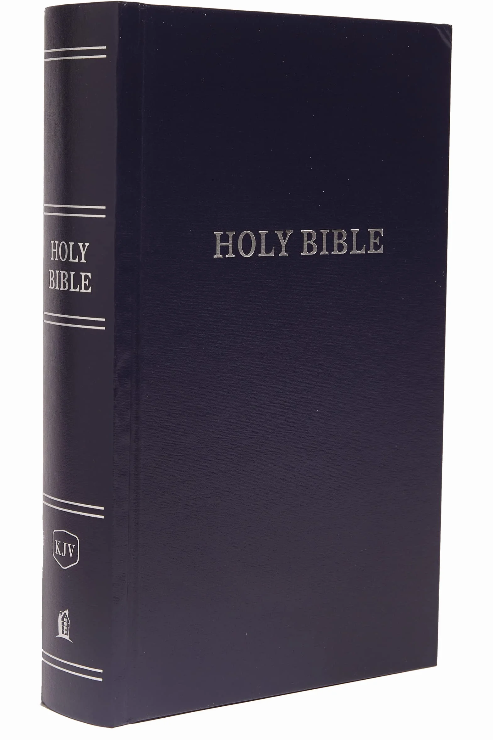 KJV, Pew Bible, Large Print, Hardcover, Blue, Red Letter Edition: Holy Bible, King James Version