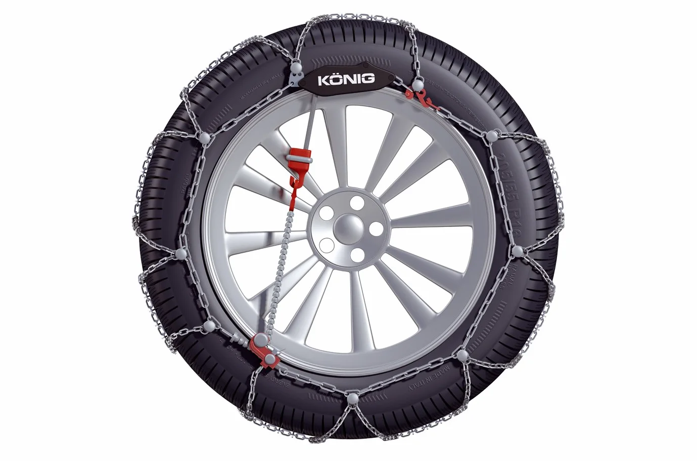KÖNIG CL-10 090 łańcuchy śniegowe, 2 sztuki
