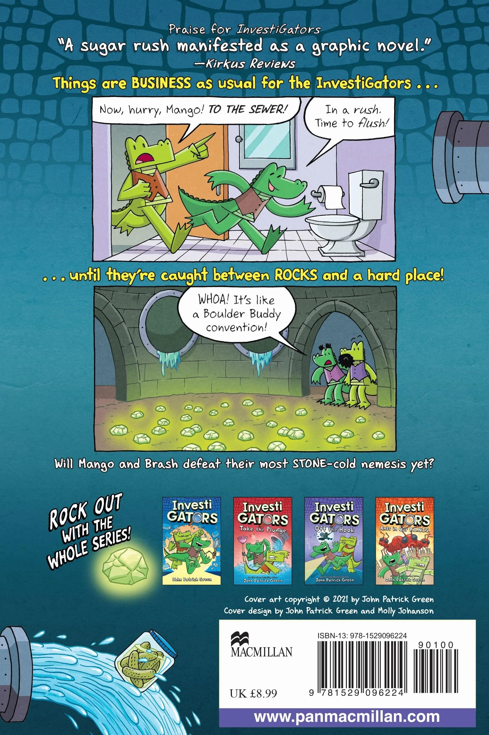 InvestiGators: Braver and Boulder: A Laugh-Out-Loud Comic Book Adventure!