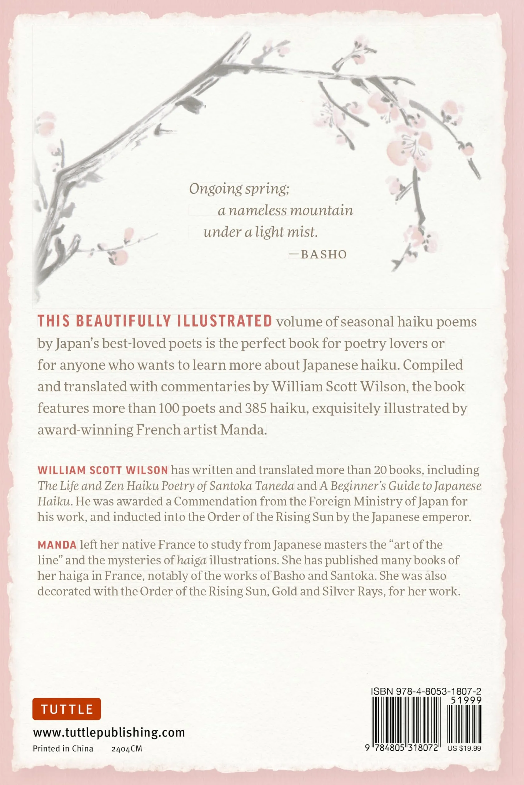The Illustrated Book of Japanese Haiku: A Journey Through the Seasons with Japan's Best-Loved Poets (Free Online Audio)