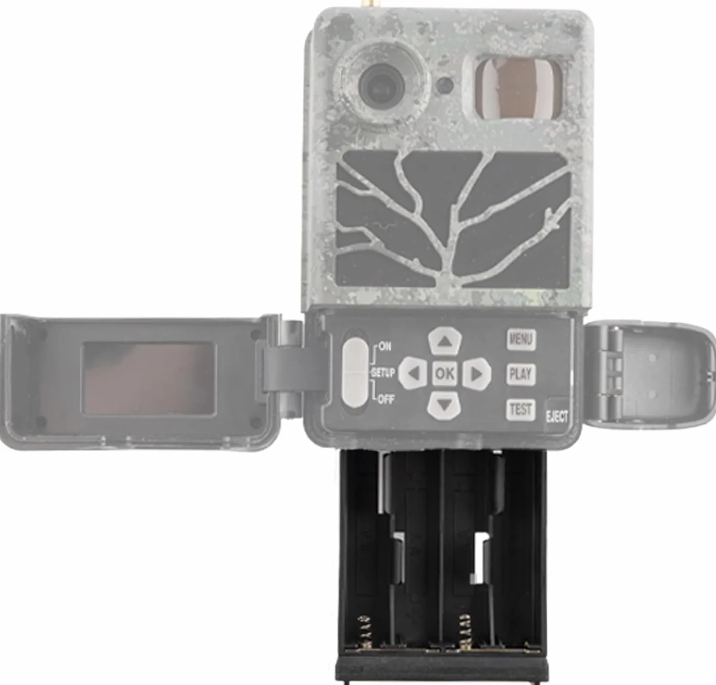 ZEISS Secacam magazynek na baterie 1 i 3 do szybkiej wymiany baterii, kompatybilny z aparatem ZEISS Secacam 1 i 3, praktyczne akcesorium do długich zastosowań w naturze