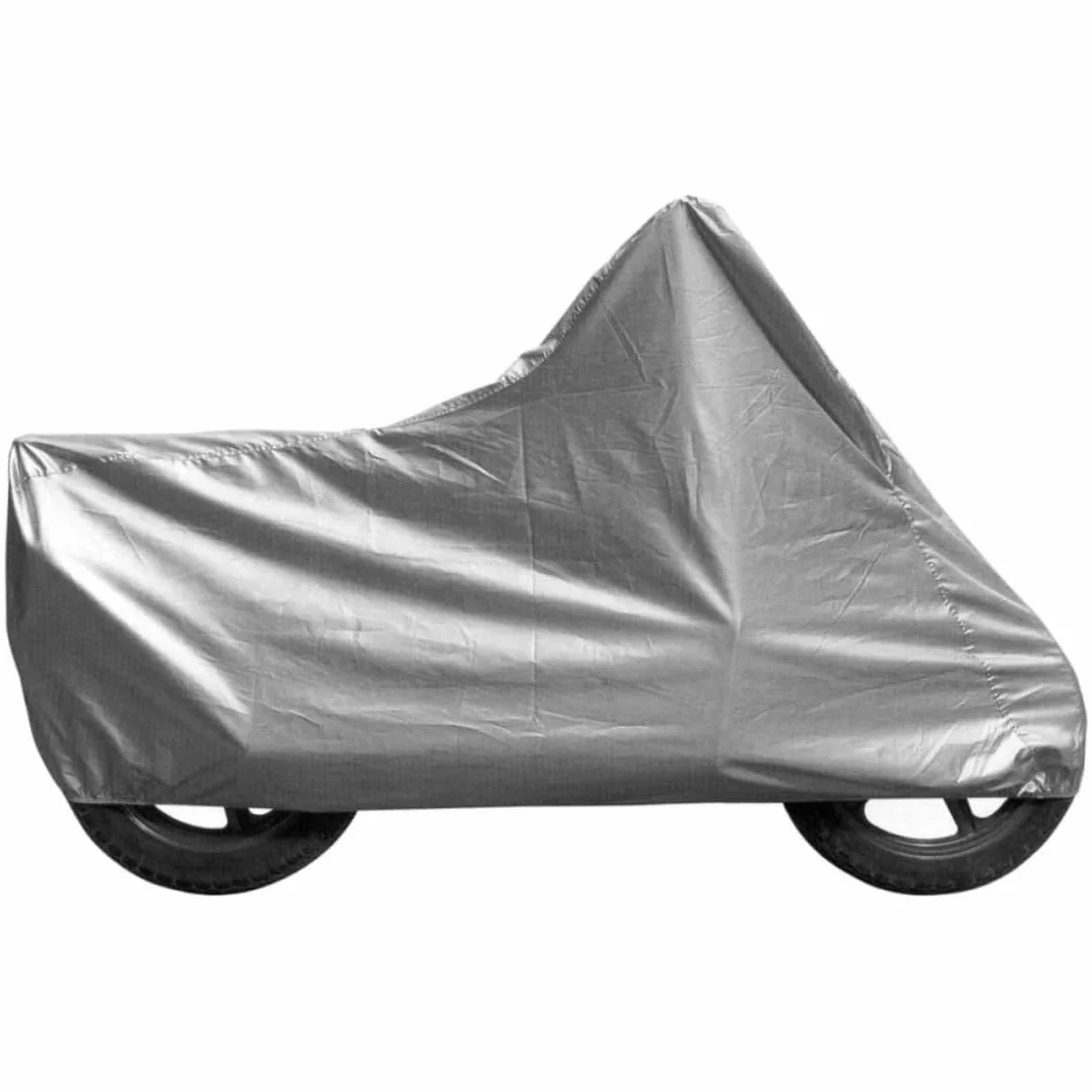 PARENCE. Wodoodporny pokrowiec na motocykl i rower 205x125 cm Ochrona UV aluminiowy z zapięciem na rzep