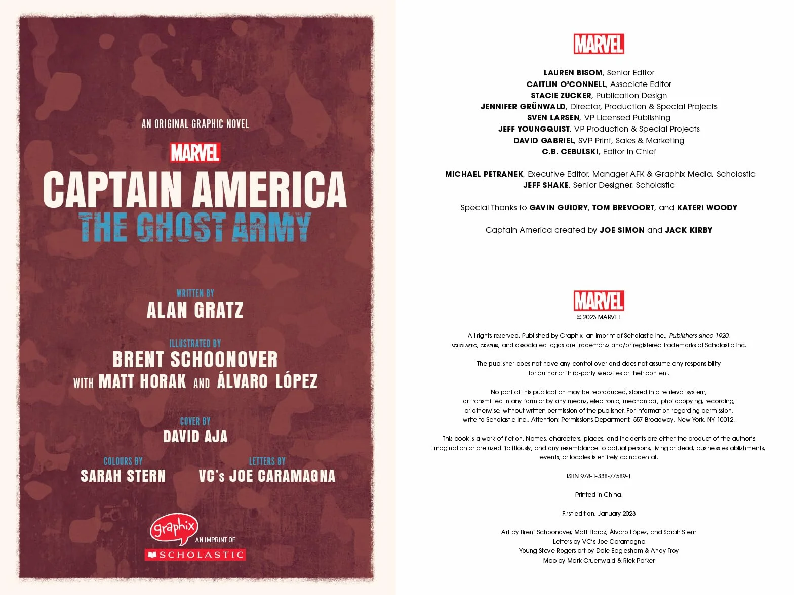 Captain America: The Ghost Army (Original Graphic Novel)
