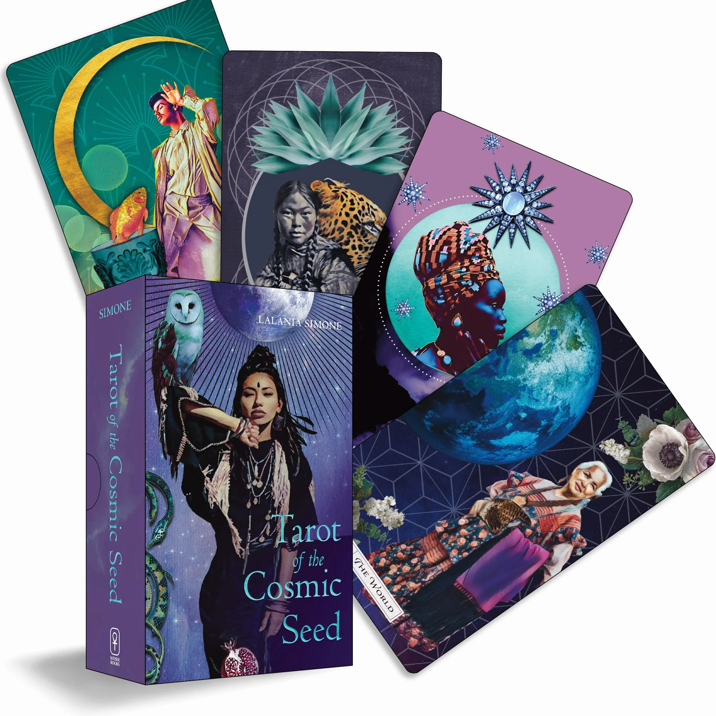 Tarot of the Cosmic Seed: (79 Full-Color Cards and 80 Page Booklet)