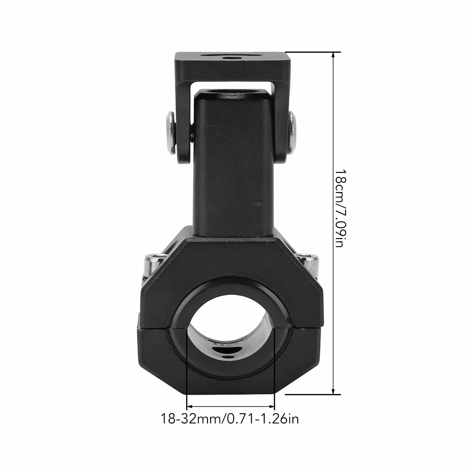 Fydun Uchwyt Montażowy Reflektora M5 Regulowany 18mm-30mm Zaciskowy do Motocross Off Road ATV UTV