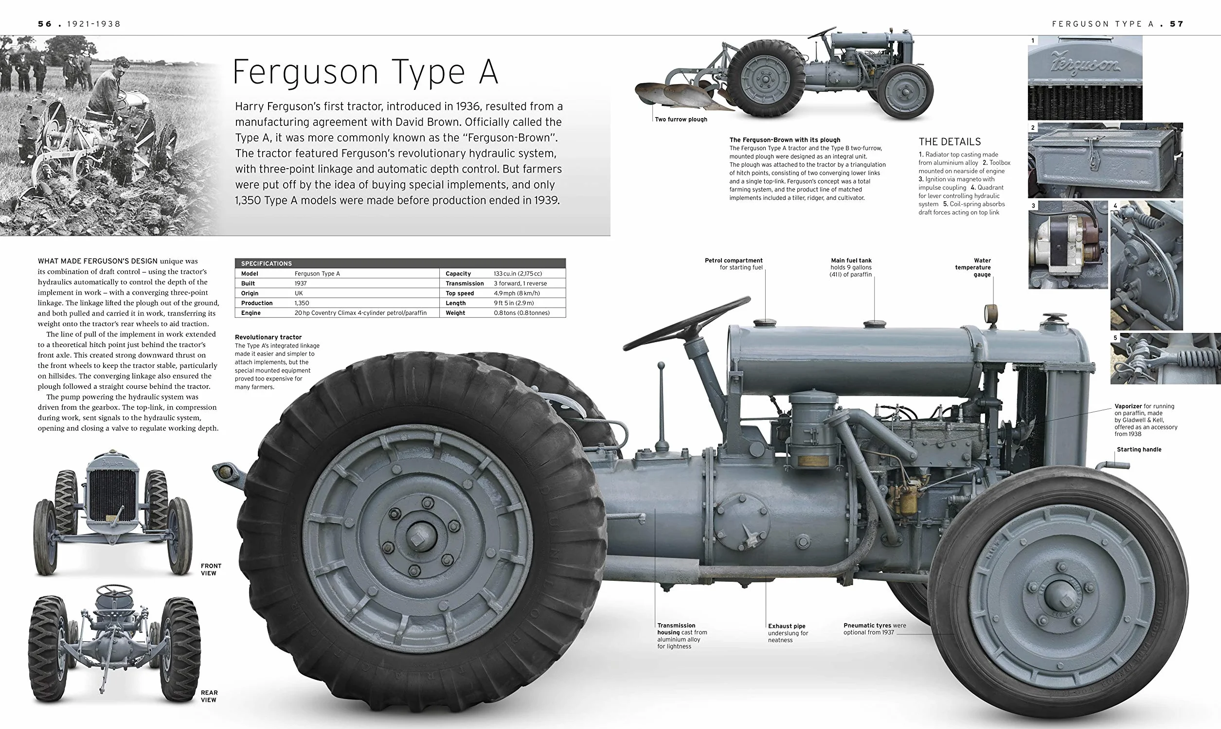 The Tractor Book: The Definitive Visual History