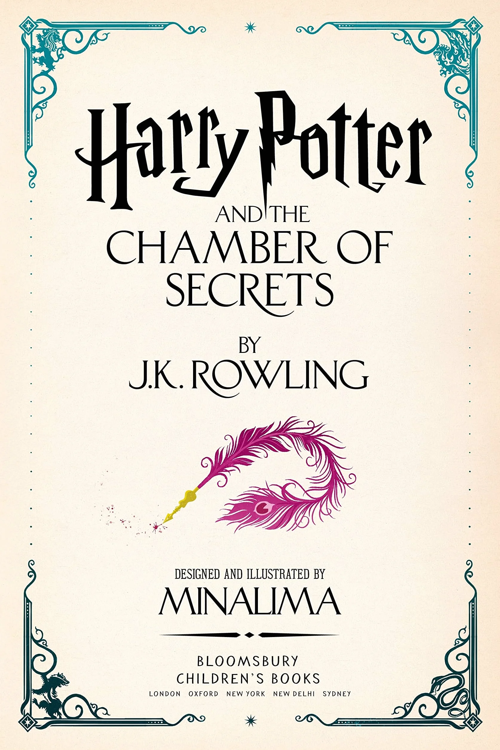 Harry Potter and the Chamber of Secrets: Minalima Illustrated Edition: A sumptuously illustrated gift book with magical interactive surprises