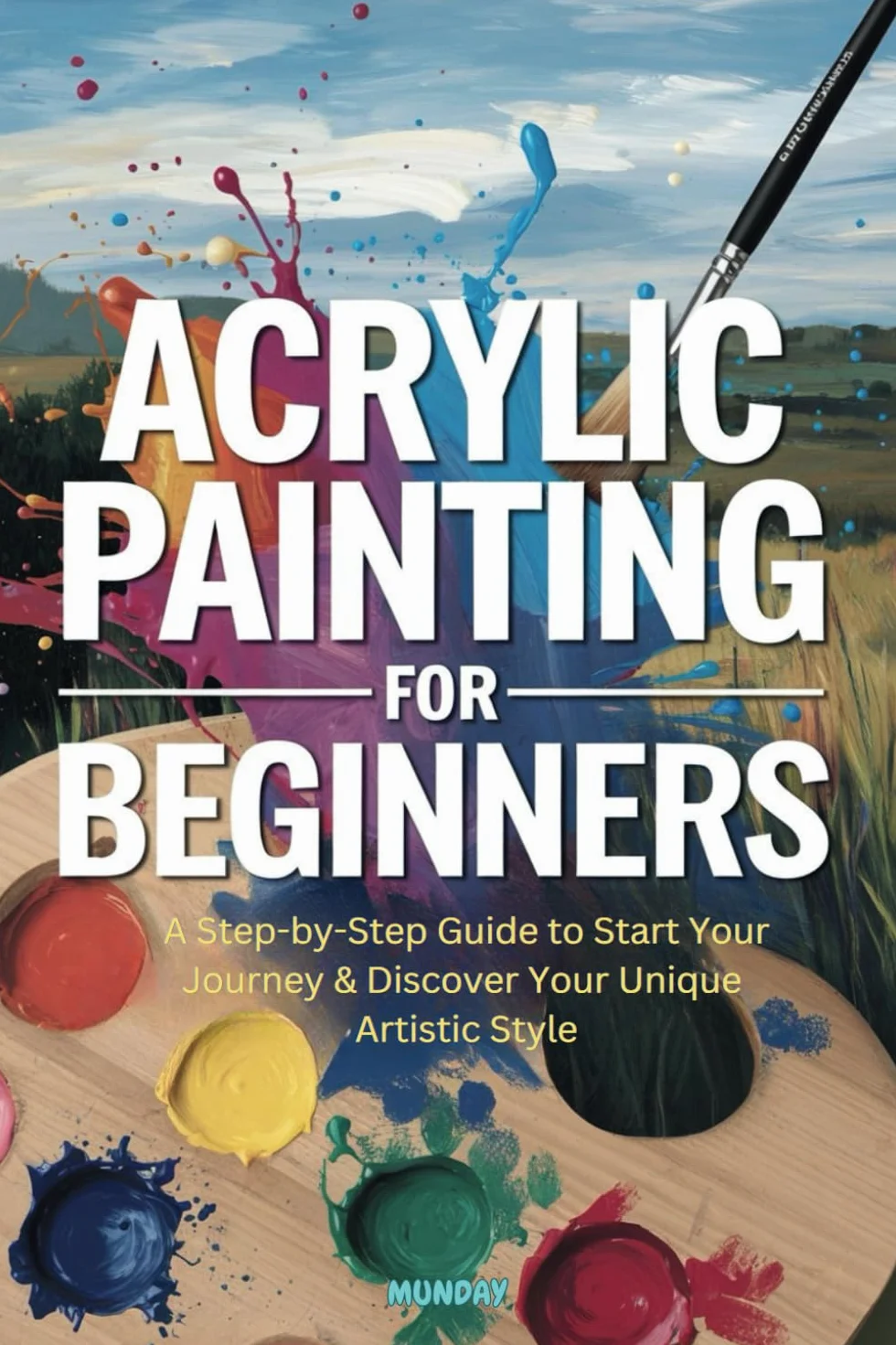 Acrylic Painting for Beginners: A Step-by-Step Guide to Start Your Journey & Discover Your Unique Artistic Style