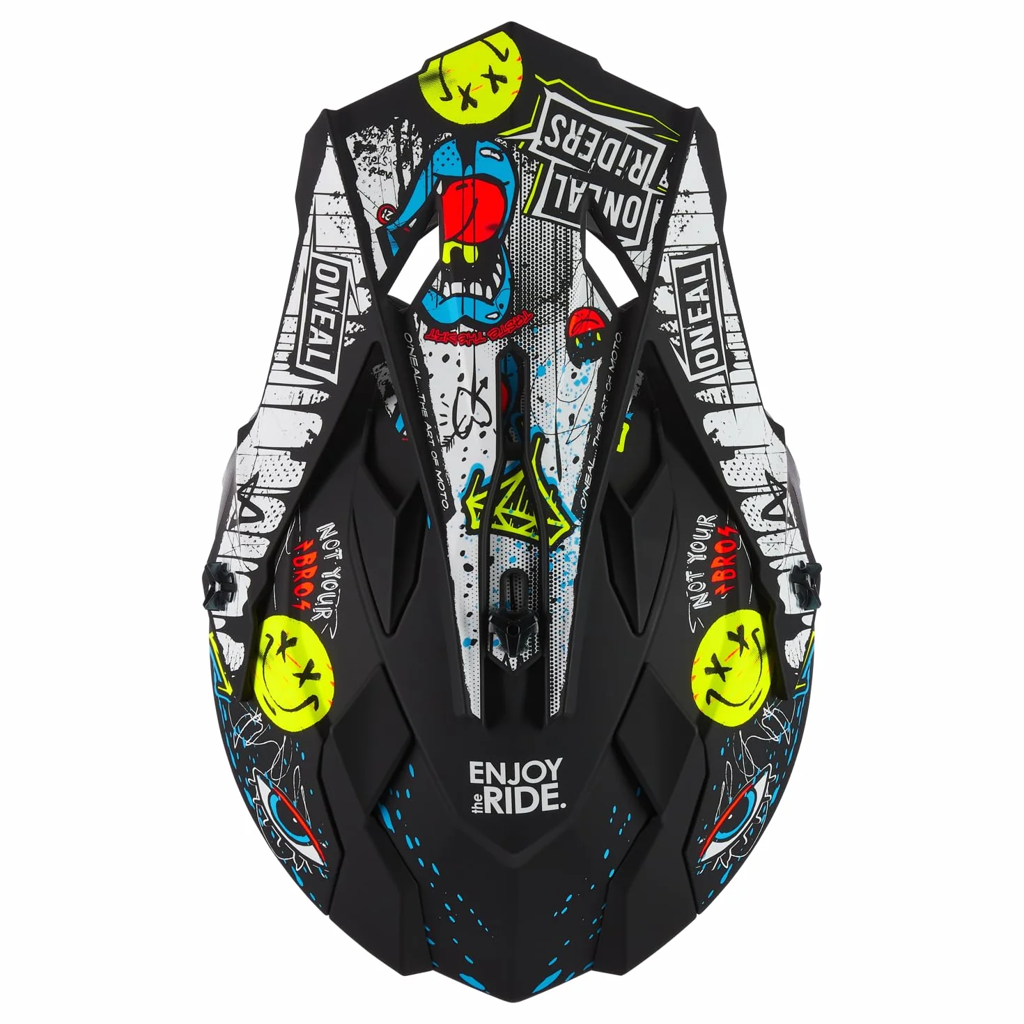 Oneal 2SRS Rancid wielobarwny kask motocrossowy